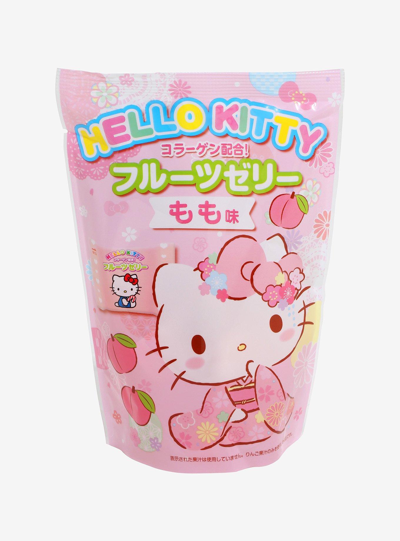 Hello Kitty Peach Jelly Candy, , hi-res