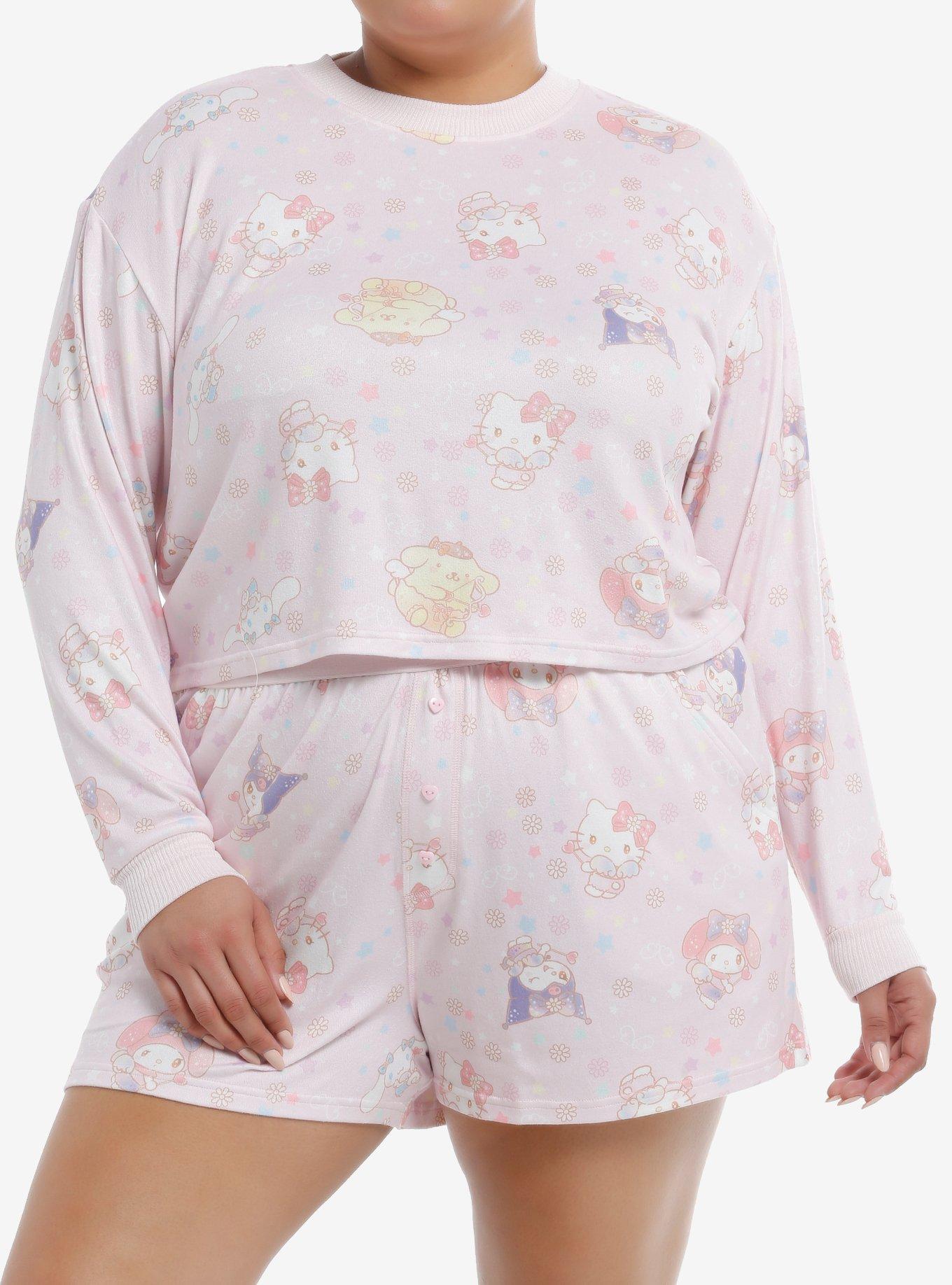 Hello Kitty And Friends Cupid Girls Lounge Set Plus Size, , hi-res