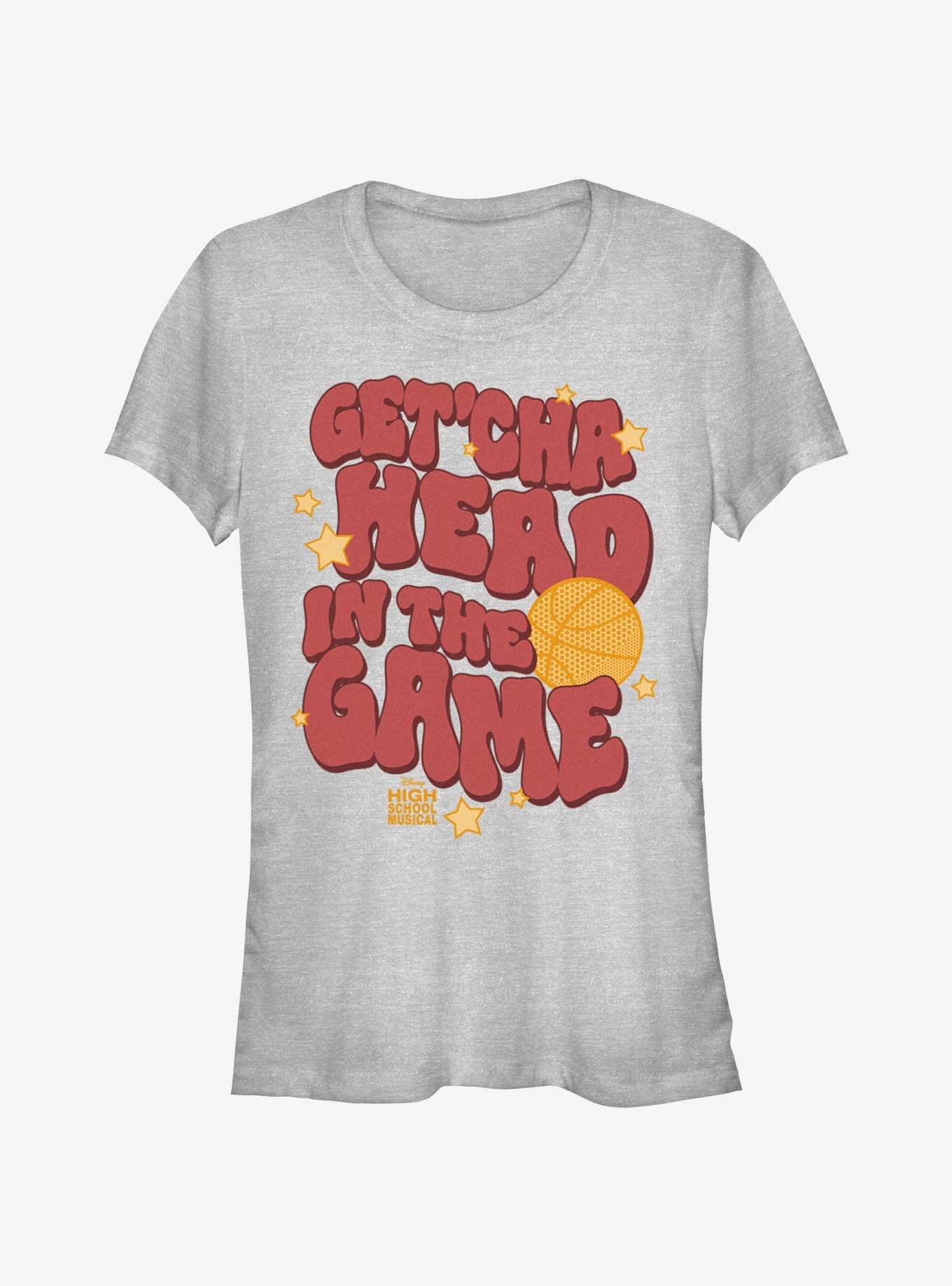 Disney Channel High School Musical Get'cha Head In The Game Girls T-Shirt, ATH HTR, hi-res