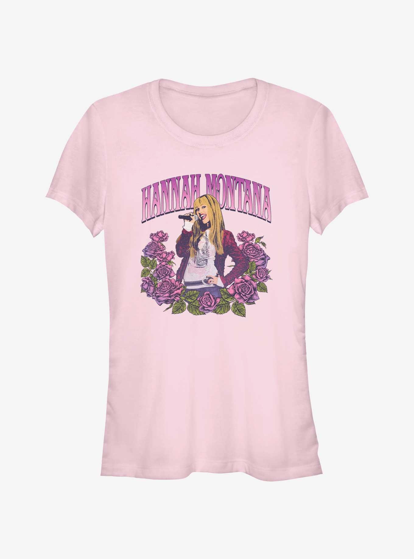 Disney Channel Hannah Montana Floral Pop Star Girls T-Shirt, , hi-res