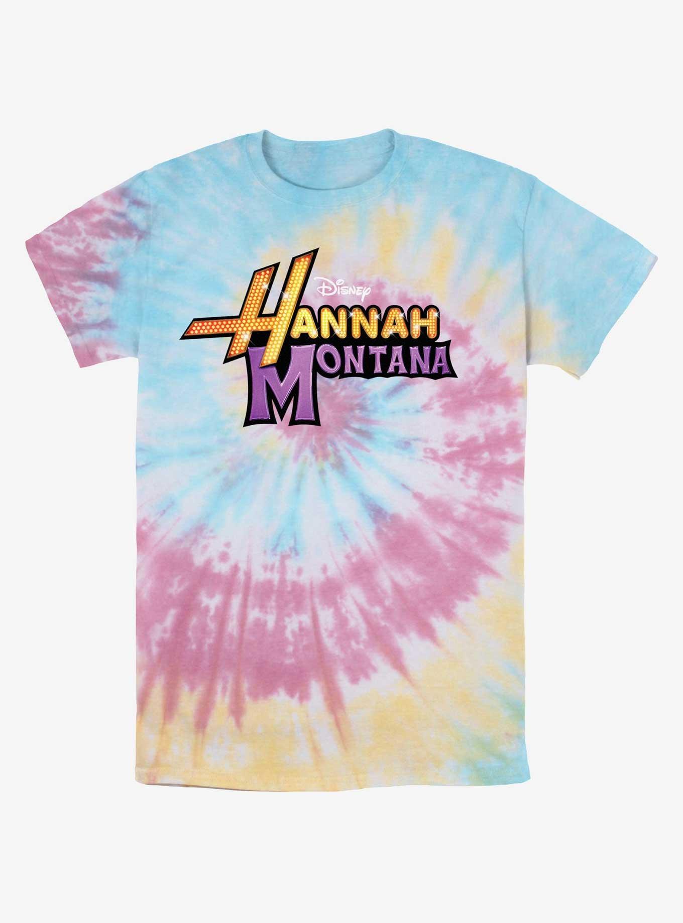Disney Channel Hannah Montana Glam Logo Tie-Dye T-Shirt - MULTI