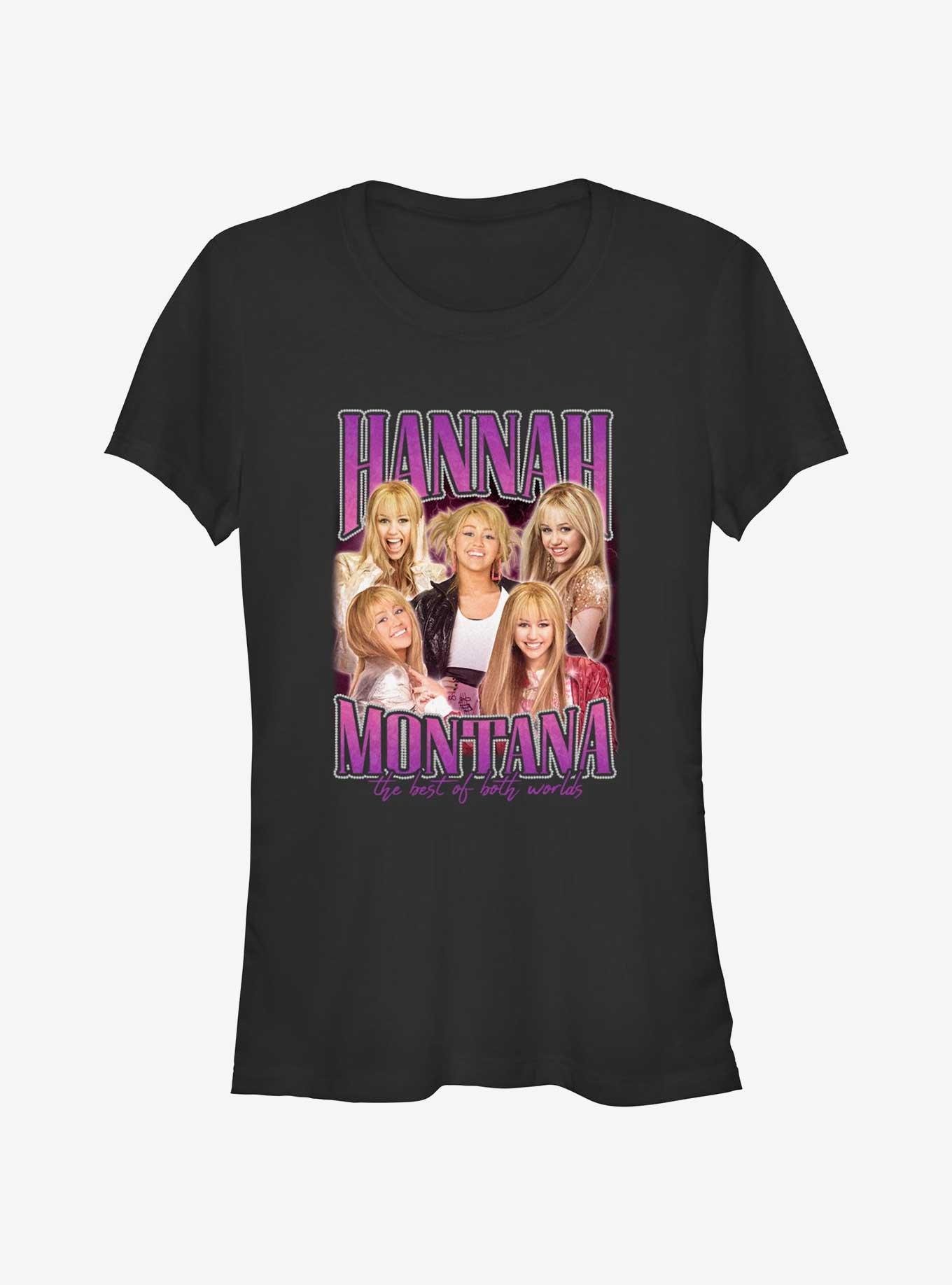 Disney Channel Hannah Montana Pop Star Montage Girls T-Shirt, , hi-res