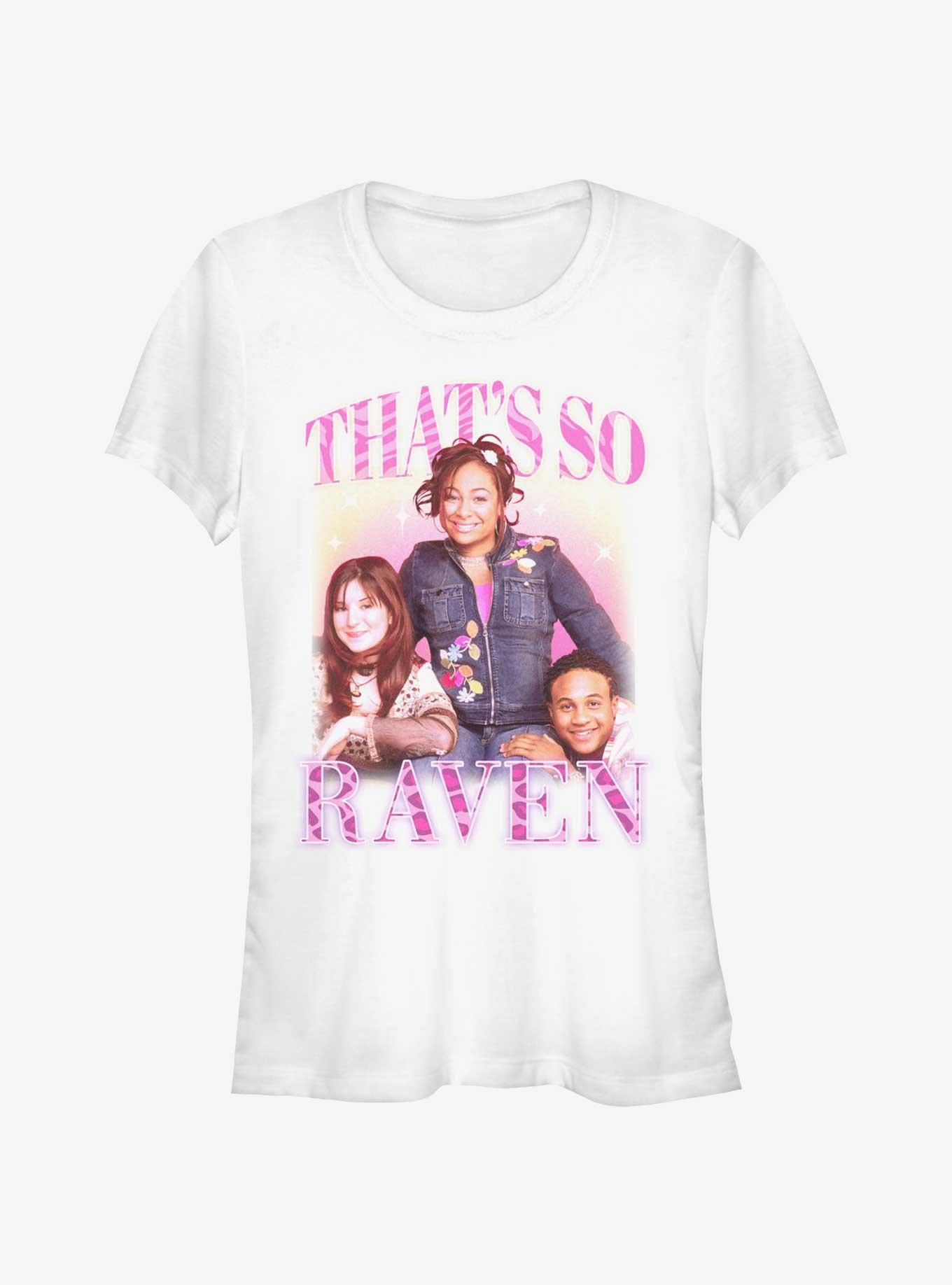 Disney Channel That's So Raven Group Montage Girls T-Shirt, WHITE, hi-res