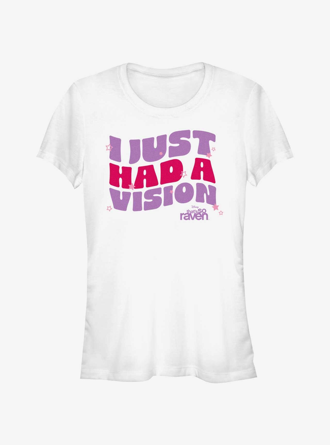Disney Channel That's So Raven I Just Had A Vision Girls T-Shirt, WHITE, hi-res