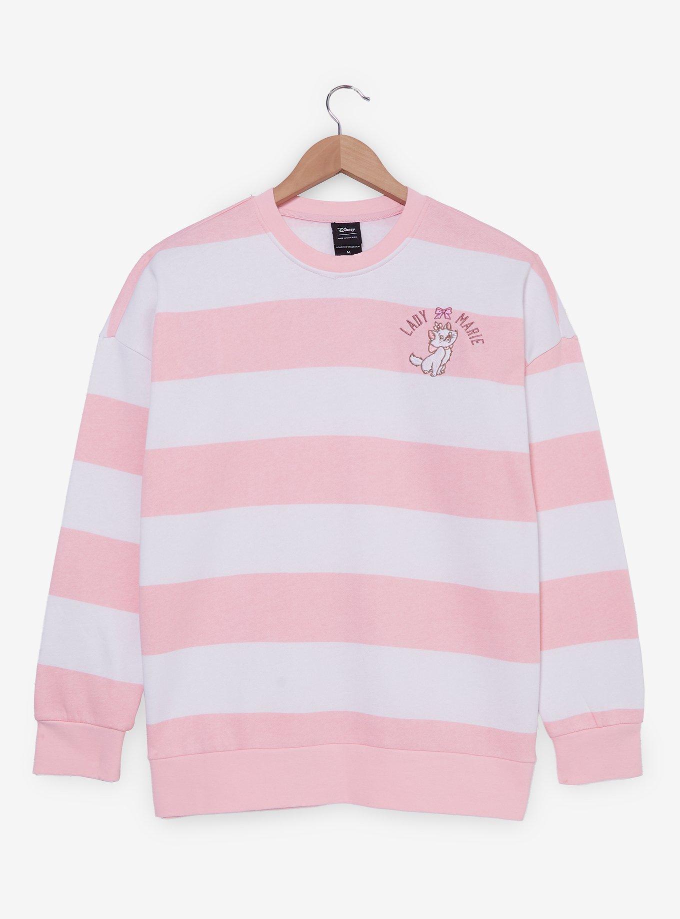 Our Universe Disney The Aristocats Marie Stripe Sweatshirt, , hi-res