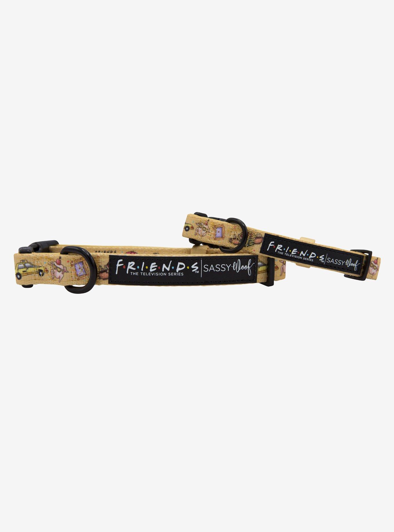 Friends x Sassy Woof Dog Collar, , hi-res