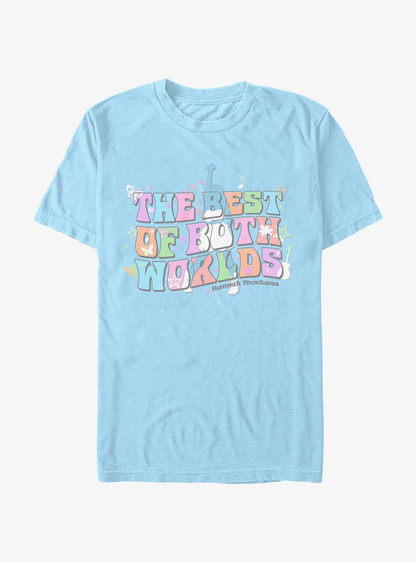 Disney Channel Hannah Montana The Best Of Both Worlds T-Shirt, LT BLUE, hi-res