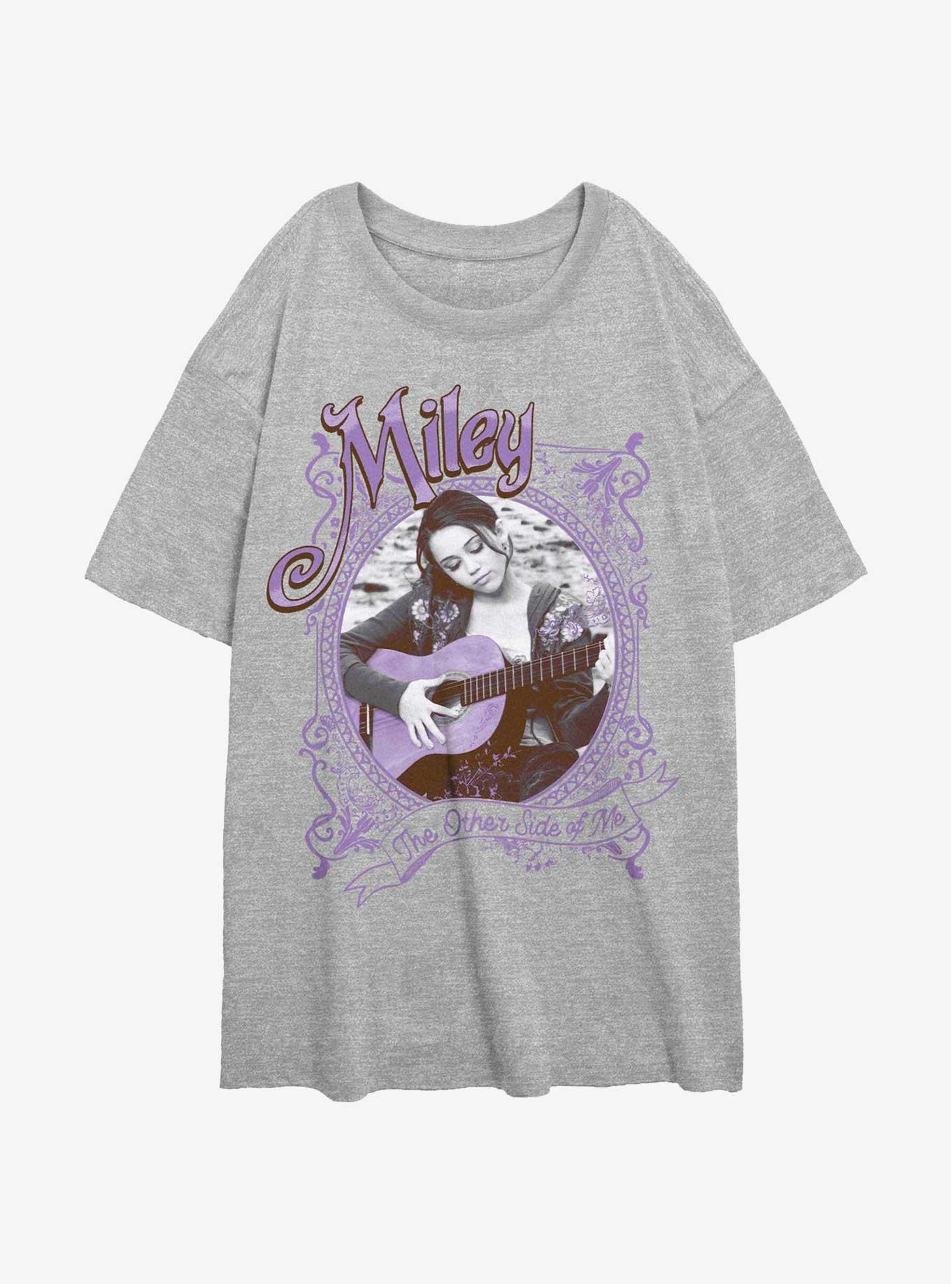 Disney Channel Hannah Montana Miley Unplugged Girls Oversized T-Shirt, , hi-res