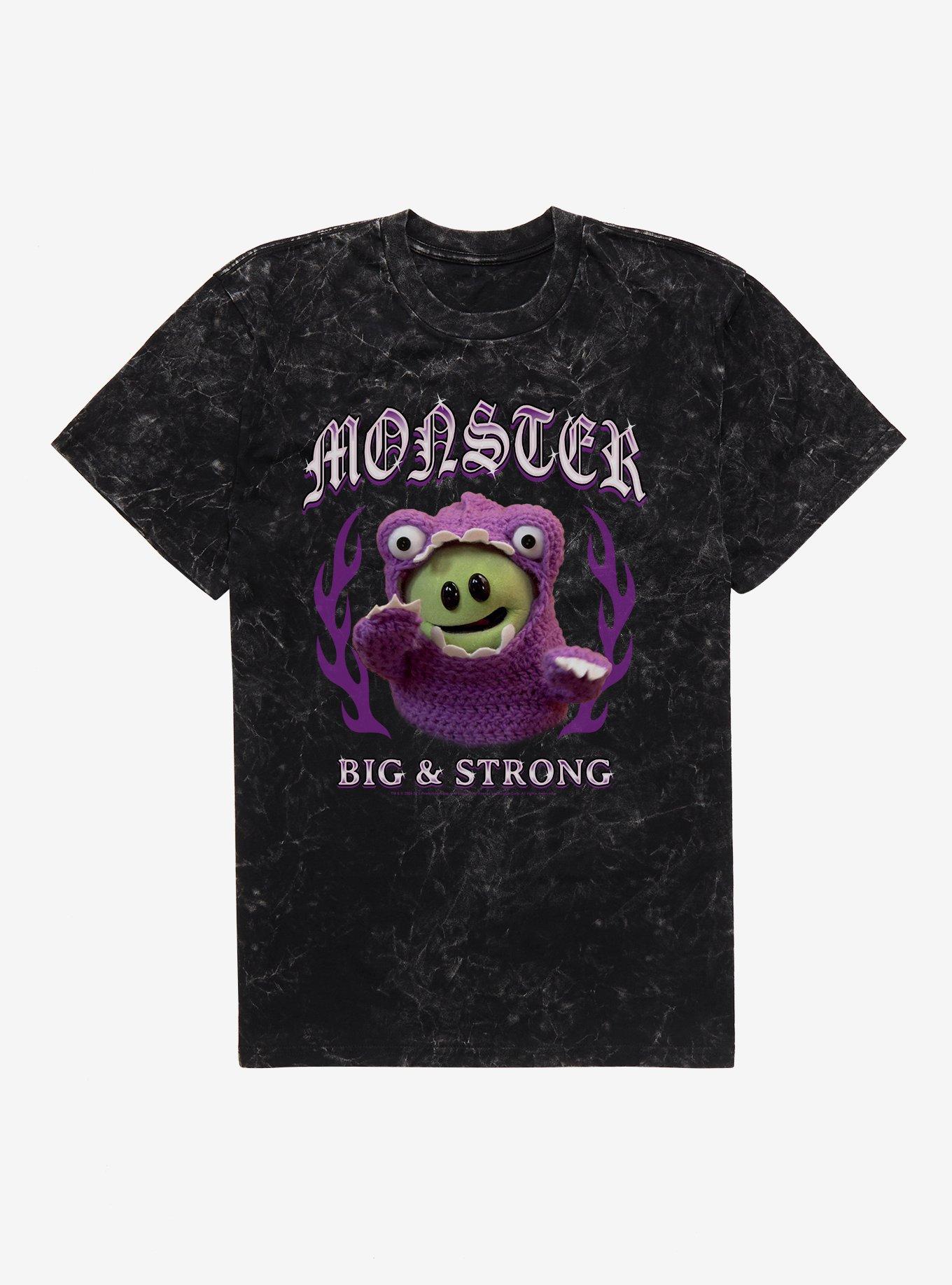 Nanalan Monster Big And Strong Mineral Wash T-Shirt, , hi-res