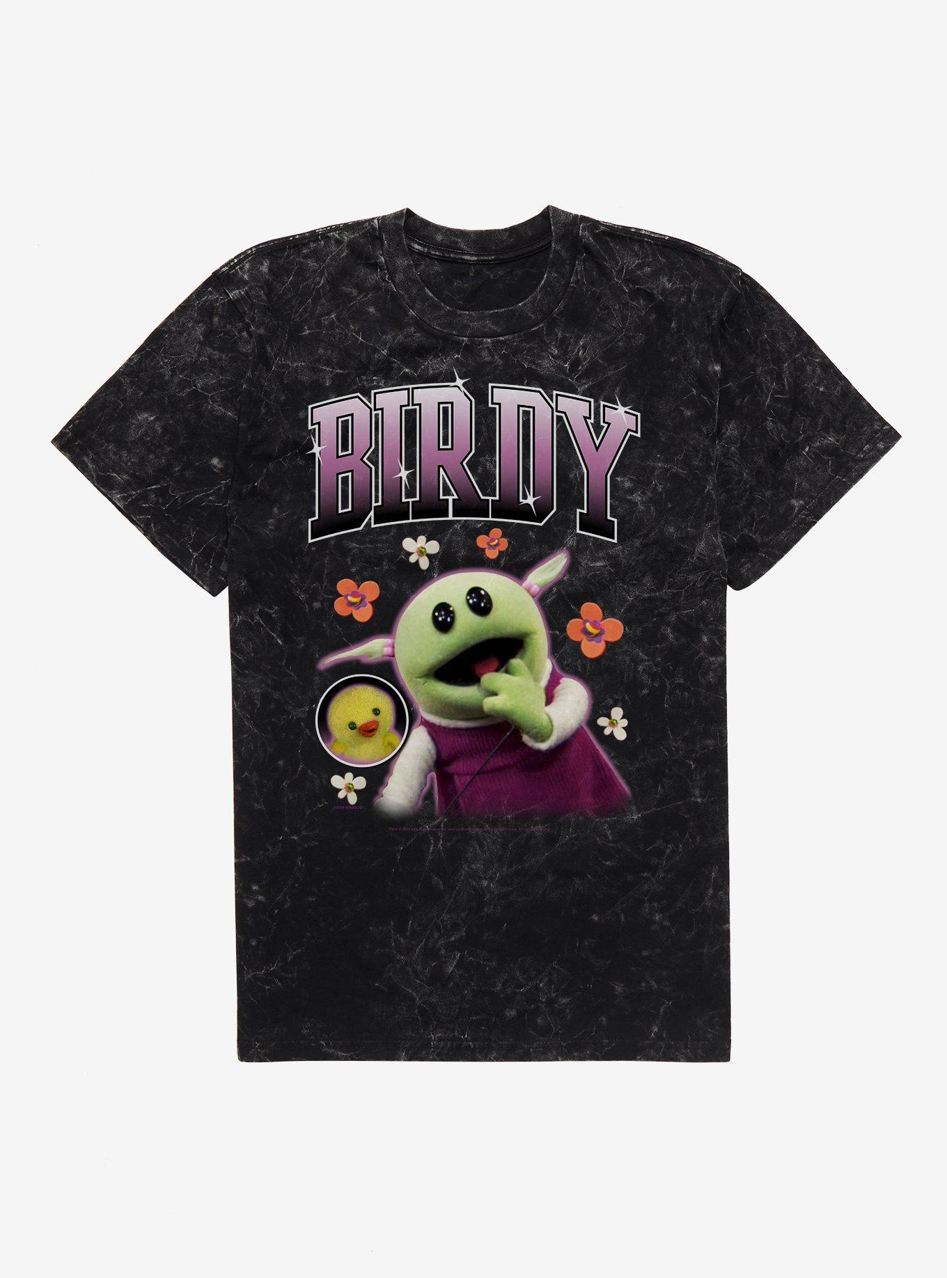 Nanlan Birdy Mineral Wash T-Shirt