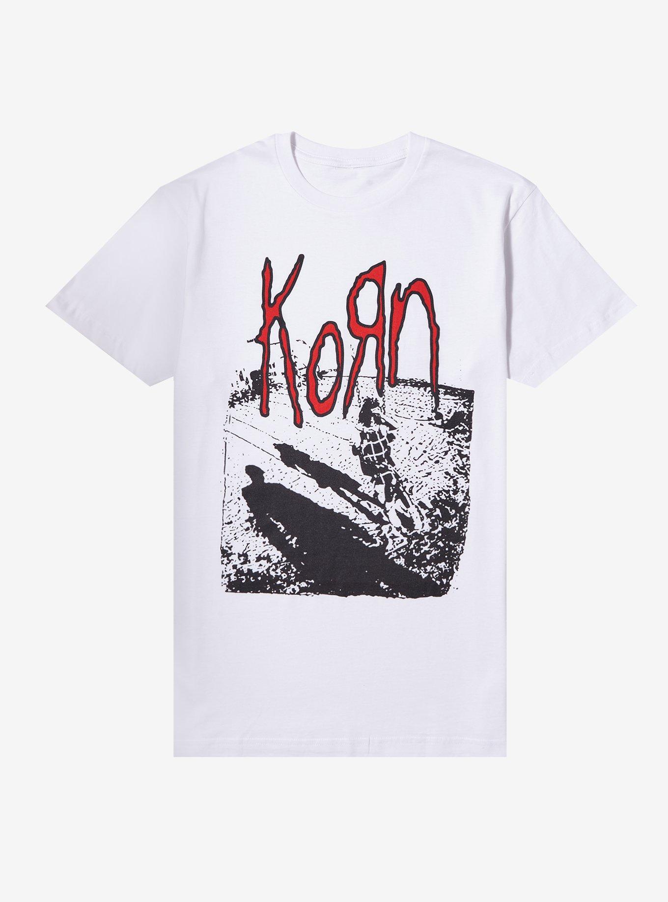 Korn Shadow Man Boyfriend Fit Girls T-Shirt, , hi-res