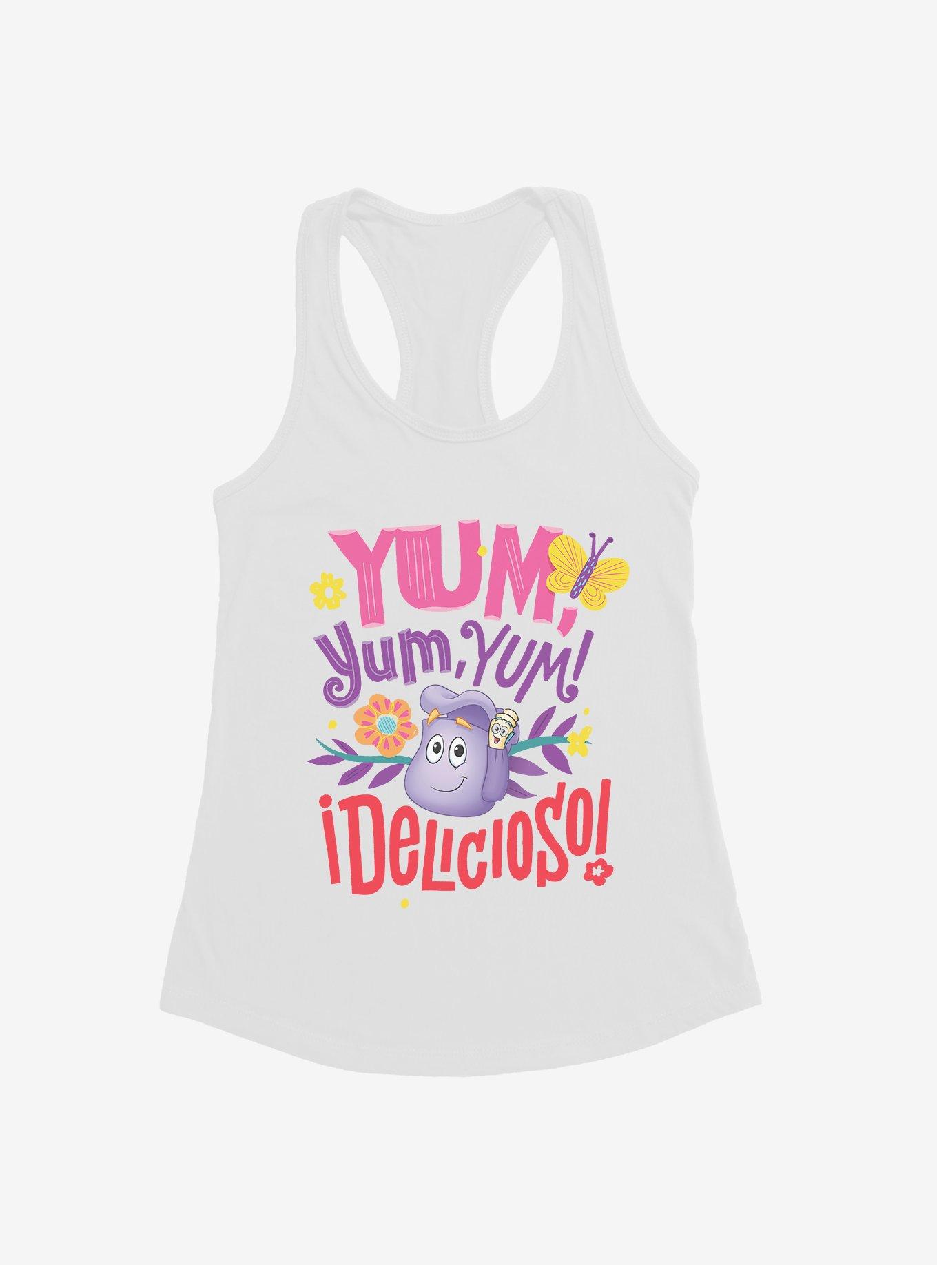 Dora The Explorer Yum, Yum, Yum! Delicioso! Girls Tank Top, , hi-res