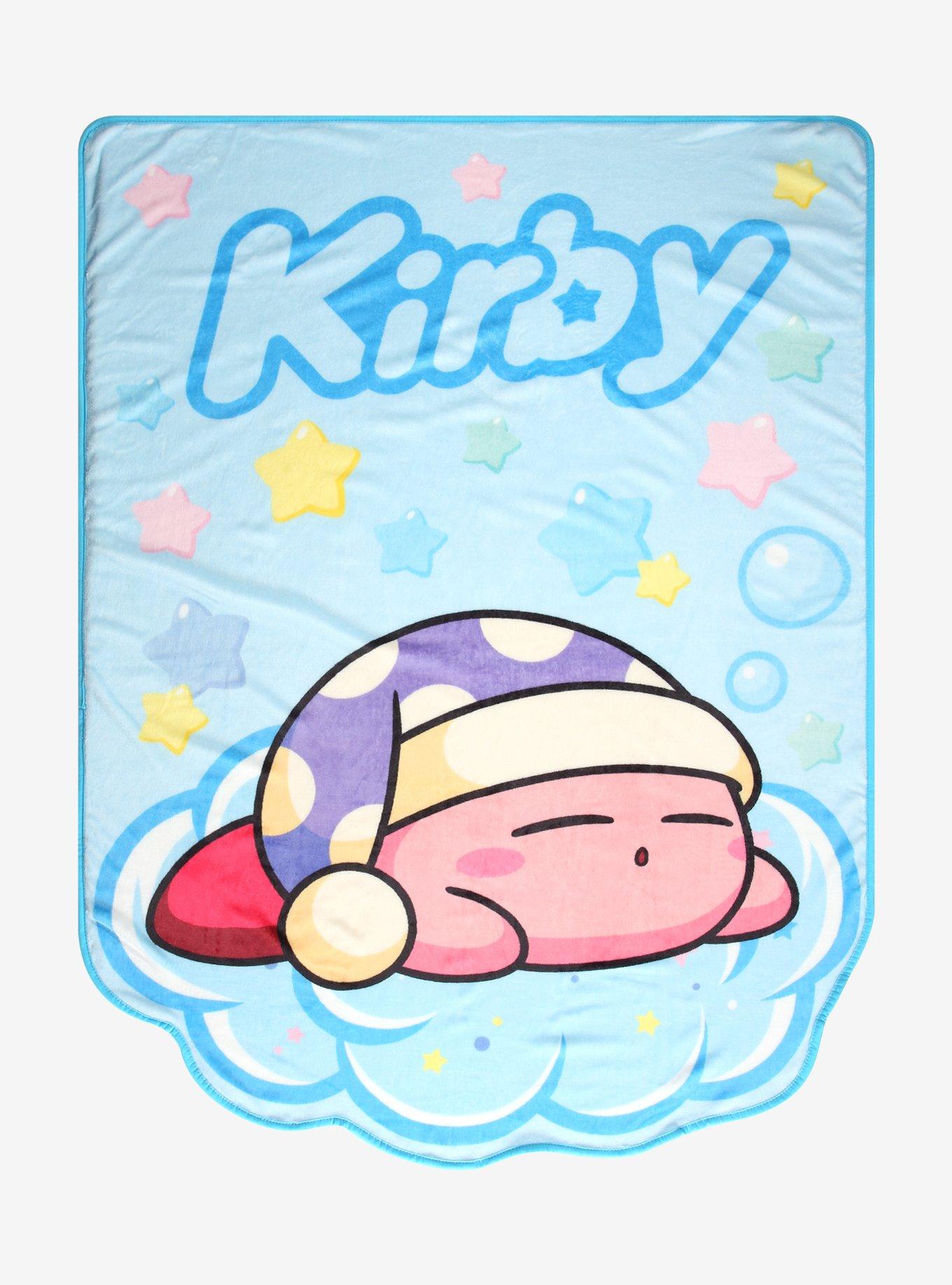 Nintendo Kirby Sleeping Fleece Throw, , hi-res