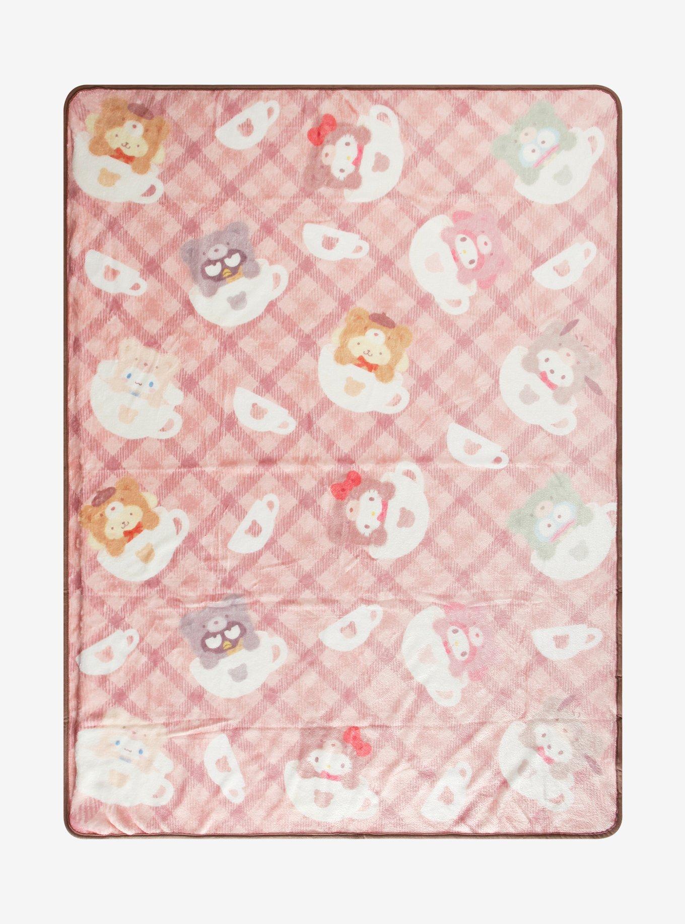 Fruits Basket x Hello Kitty & Friends Super Soft Plush Blanket Throw + Pin hotsell