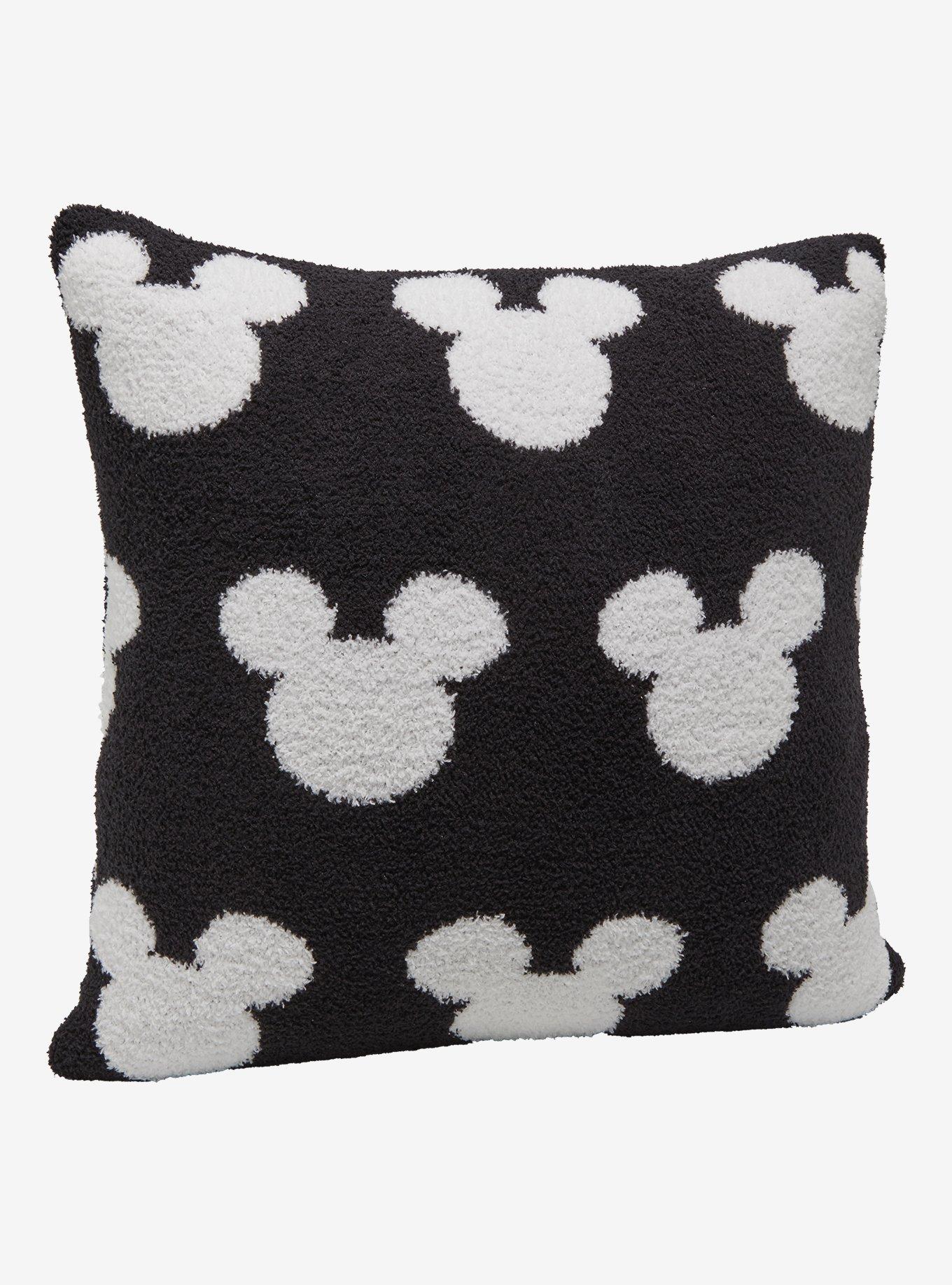 Disney Mickey Mouse Ear Silhouette Allover Print Square Pillow — BoxLunch Exclusive, , hi-res