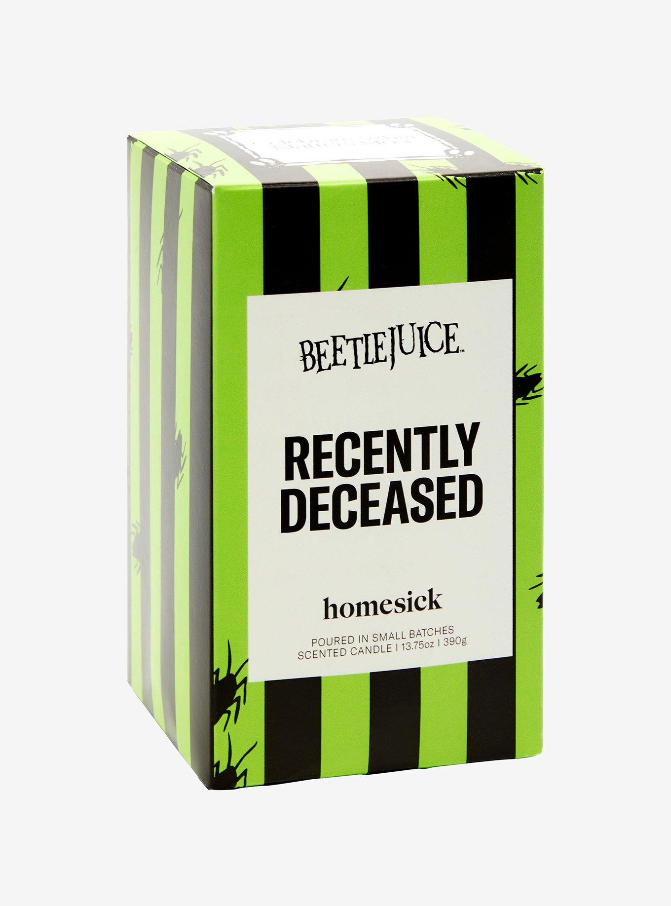 Homesick Beetlejuice Recently Deceased Candle, , hi-res