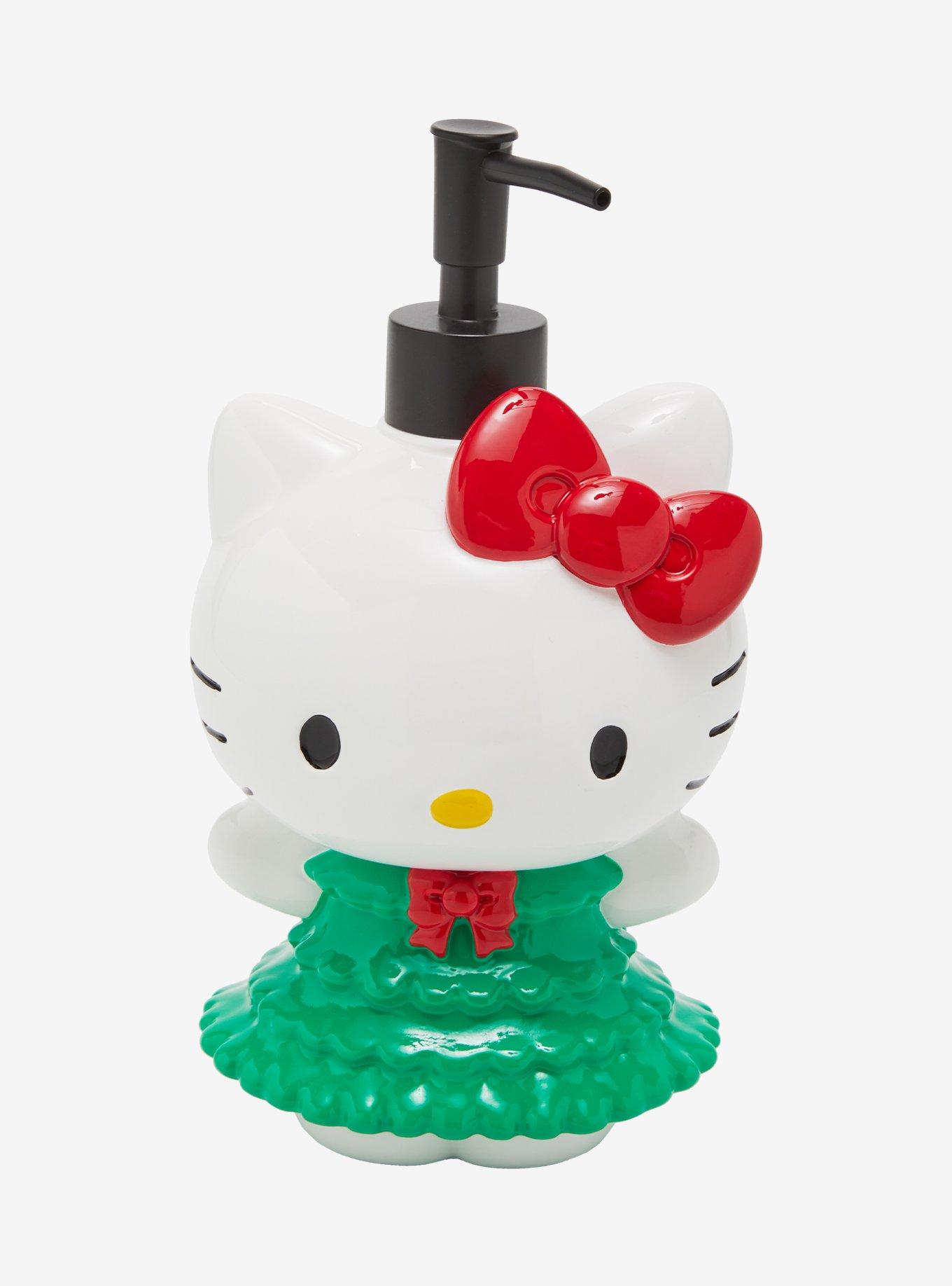 Sanrio Hello Kitty Holiday Tree Dress Soap Pump, , hi-res