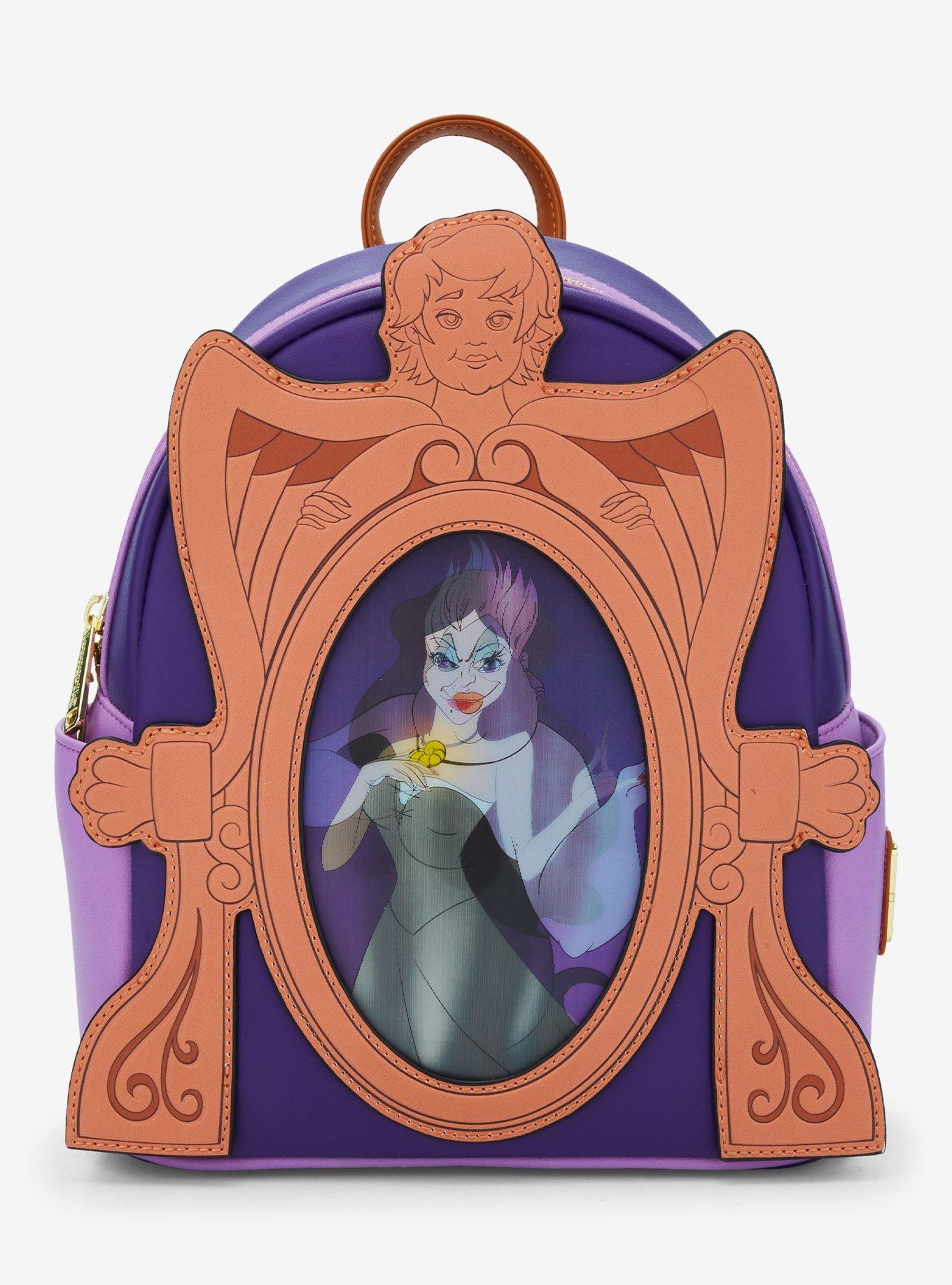 Loungefly Disney The Little Mermaid Ursula & Vanessa Lenticular Mini Backpack, , hi-res