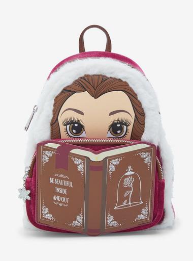 Loungefly- Disney Exchanted Winter Beast Cosplay Mini Backpack Loungefly | Bags | Loungeflyx Disney Enchanted Winter Beast  main image 2