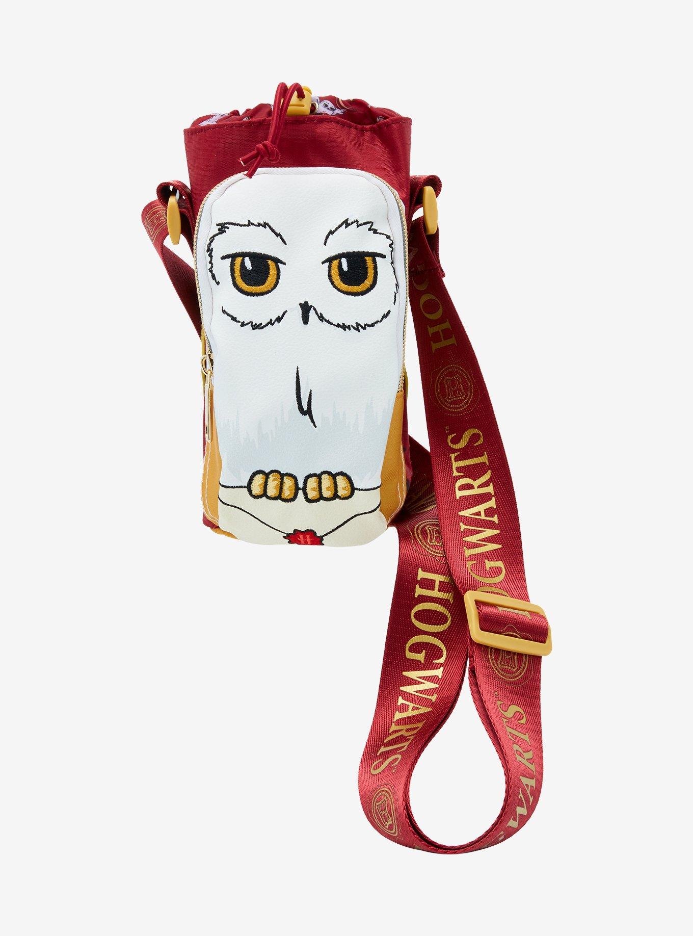 Harry Potter Hedwig Water Bottle Holder Crossbody Bag - BoxLunch Exclusive, , hi-res