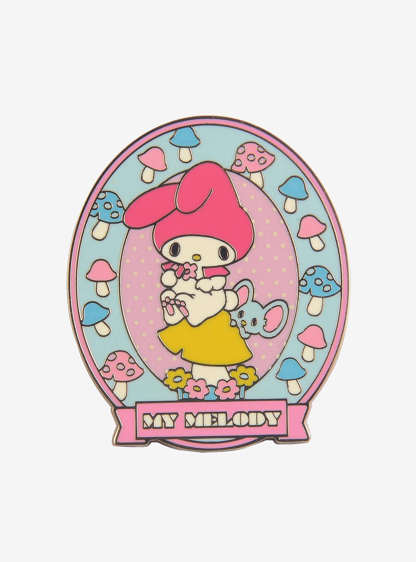 Sanrio My Melody Retro Enamel Pin — BoxLunch Exclusive, , hi-res