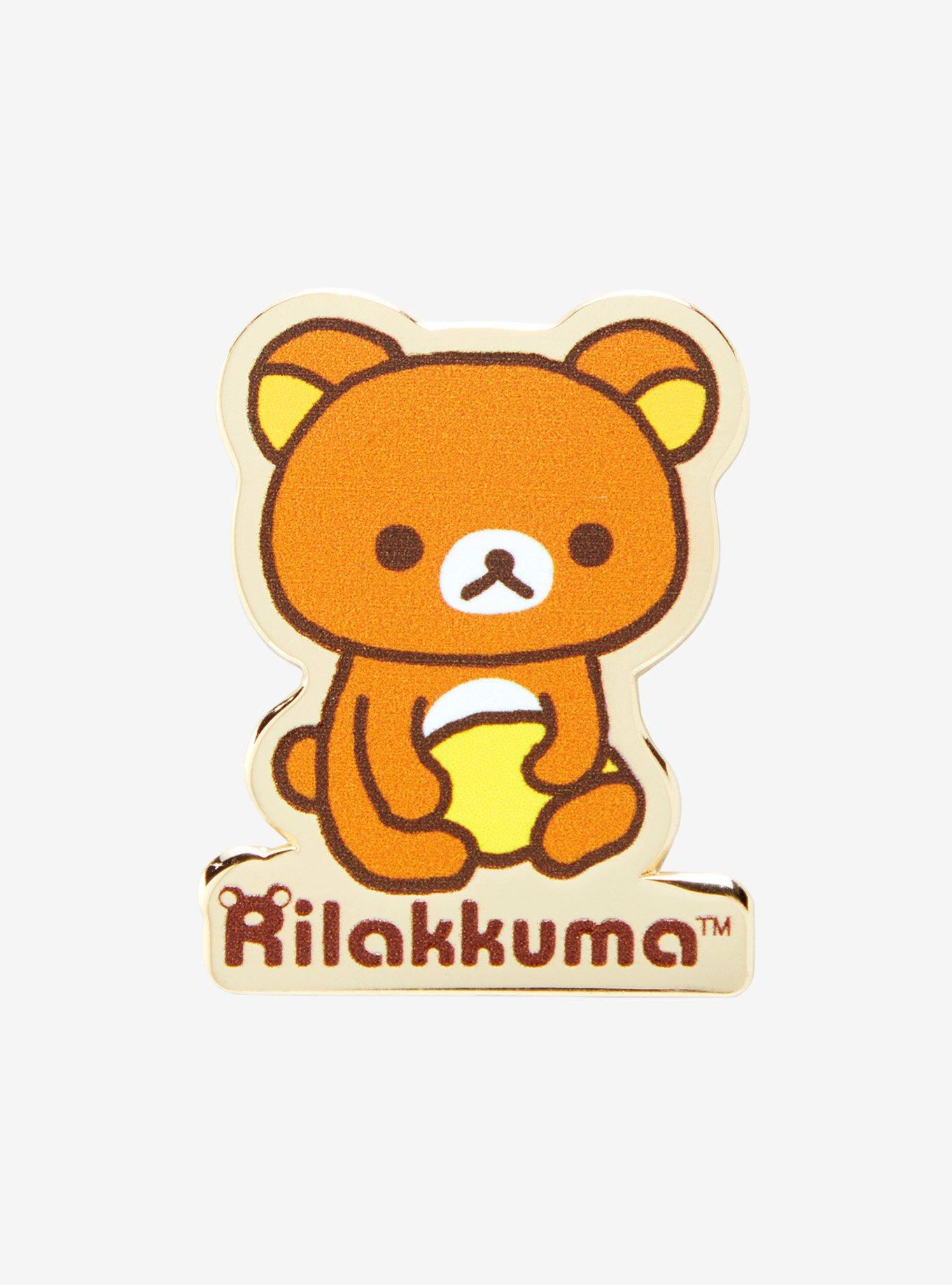 Rilakkuma Portrait Enamel Pin - BoxLunch Exclusive, , hi-res