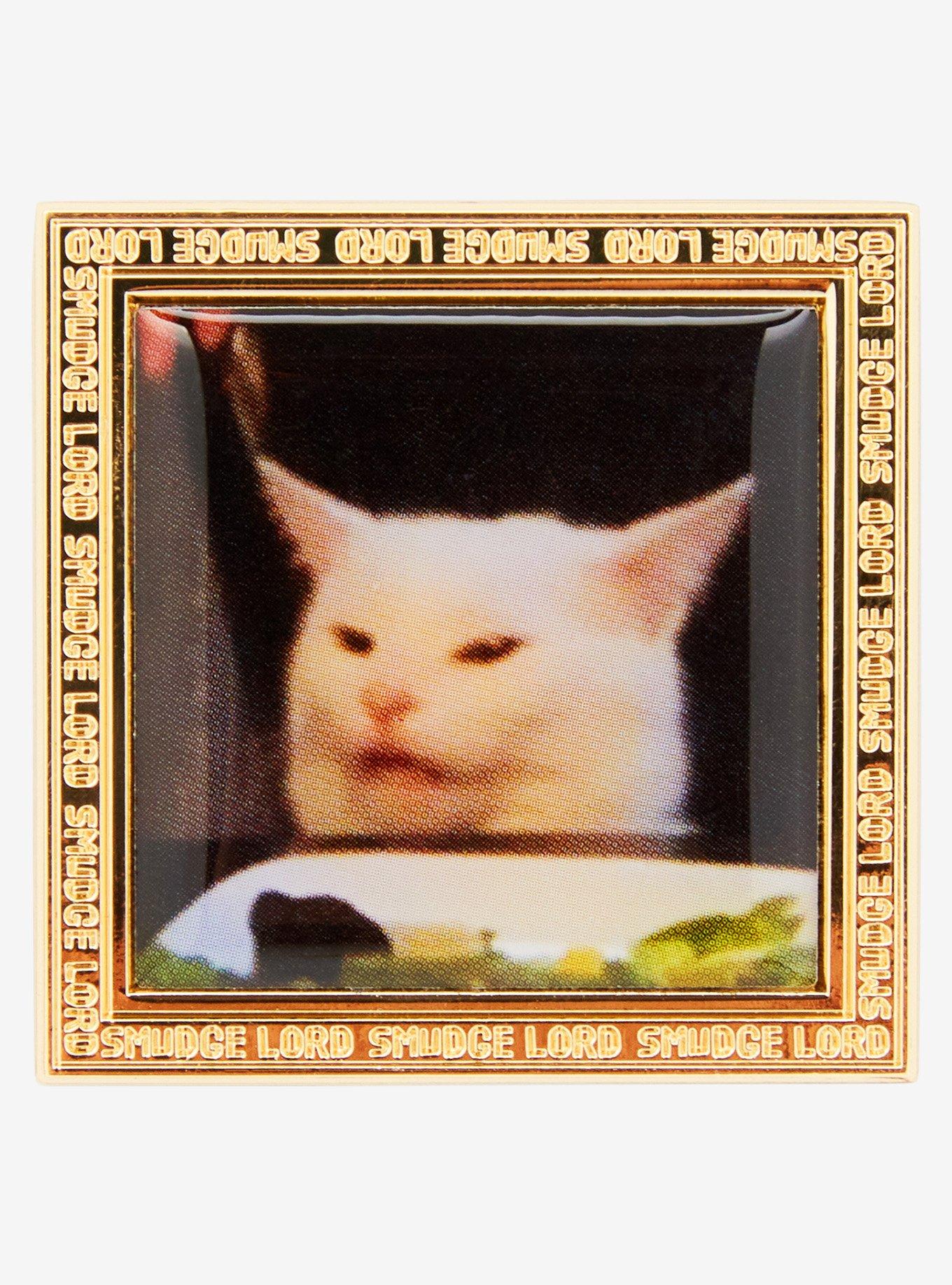 Smudge Lord Framed Meme Picture Enamel Pin, , hi-res