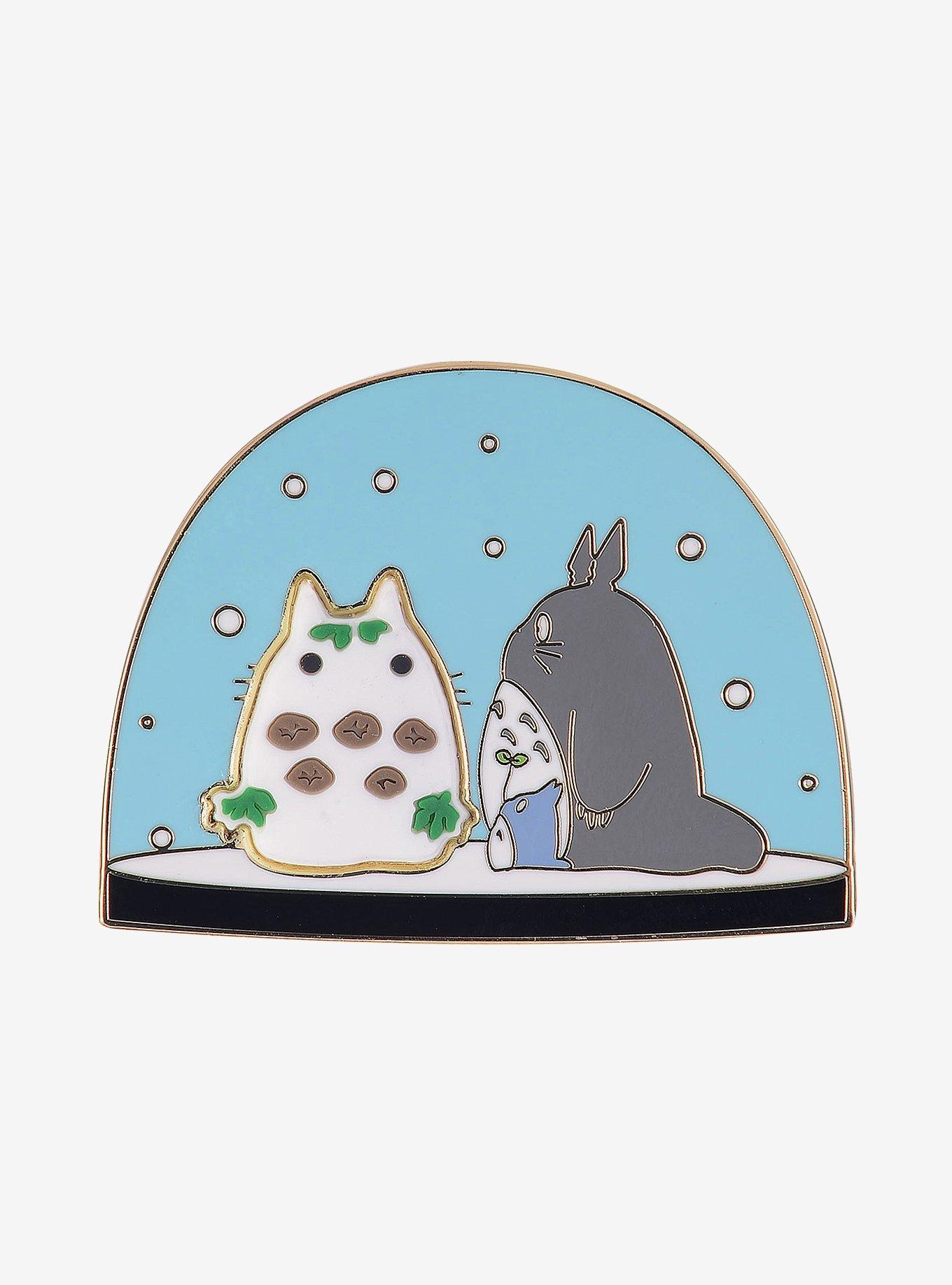 Studio Ghibli® My Neighbor Totoro Snow Totoro Enamel Pin — BoxLunch Exclusive, , hi-res