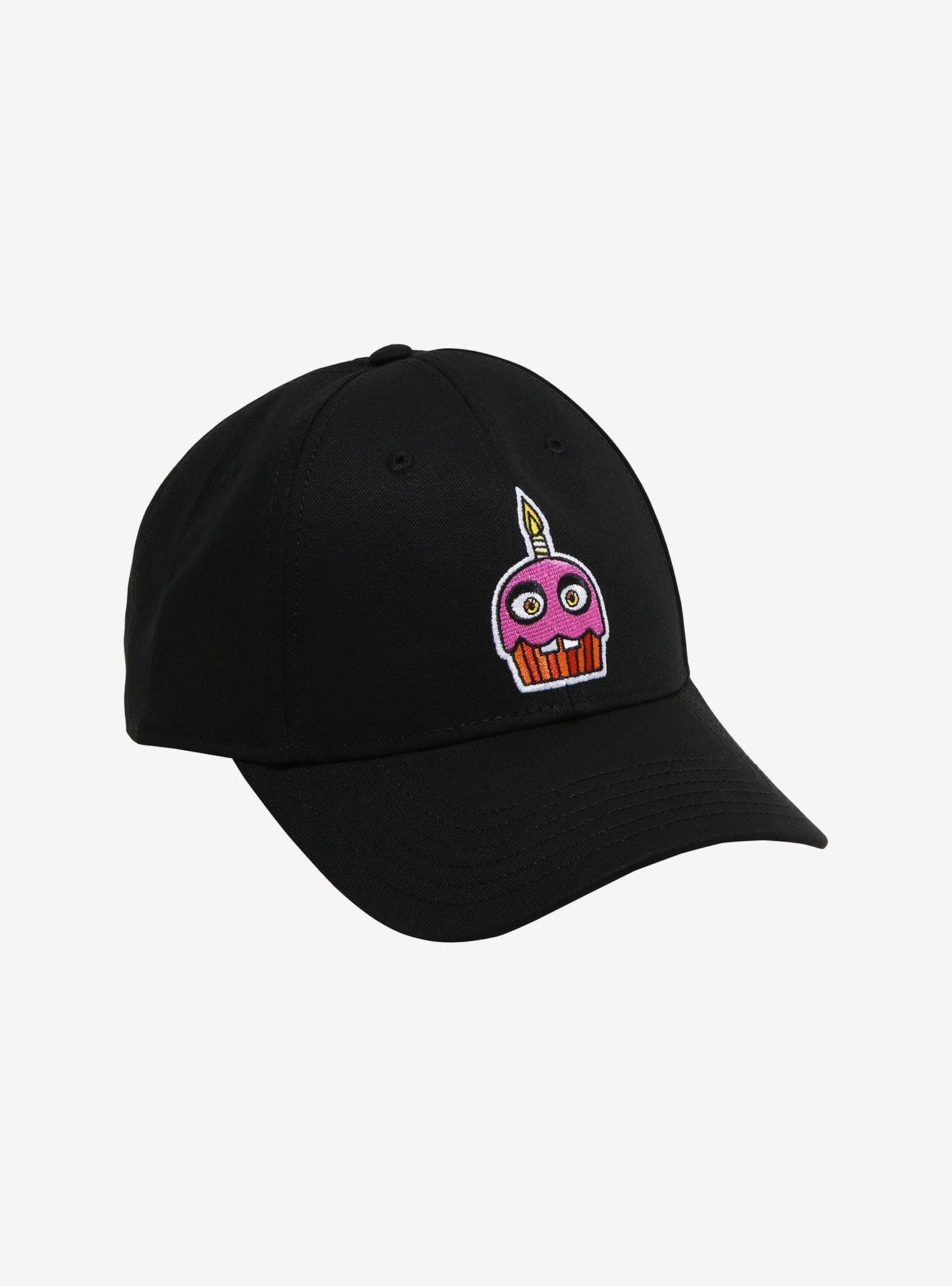 Five Nights At Freddy's Carl The Cupcake Game Over Snapback Hat, , hi-res