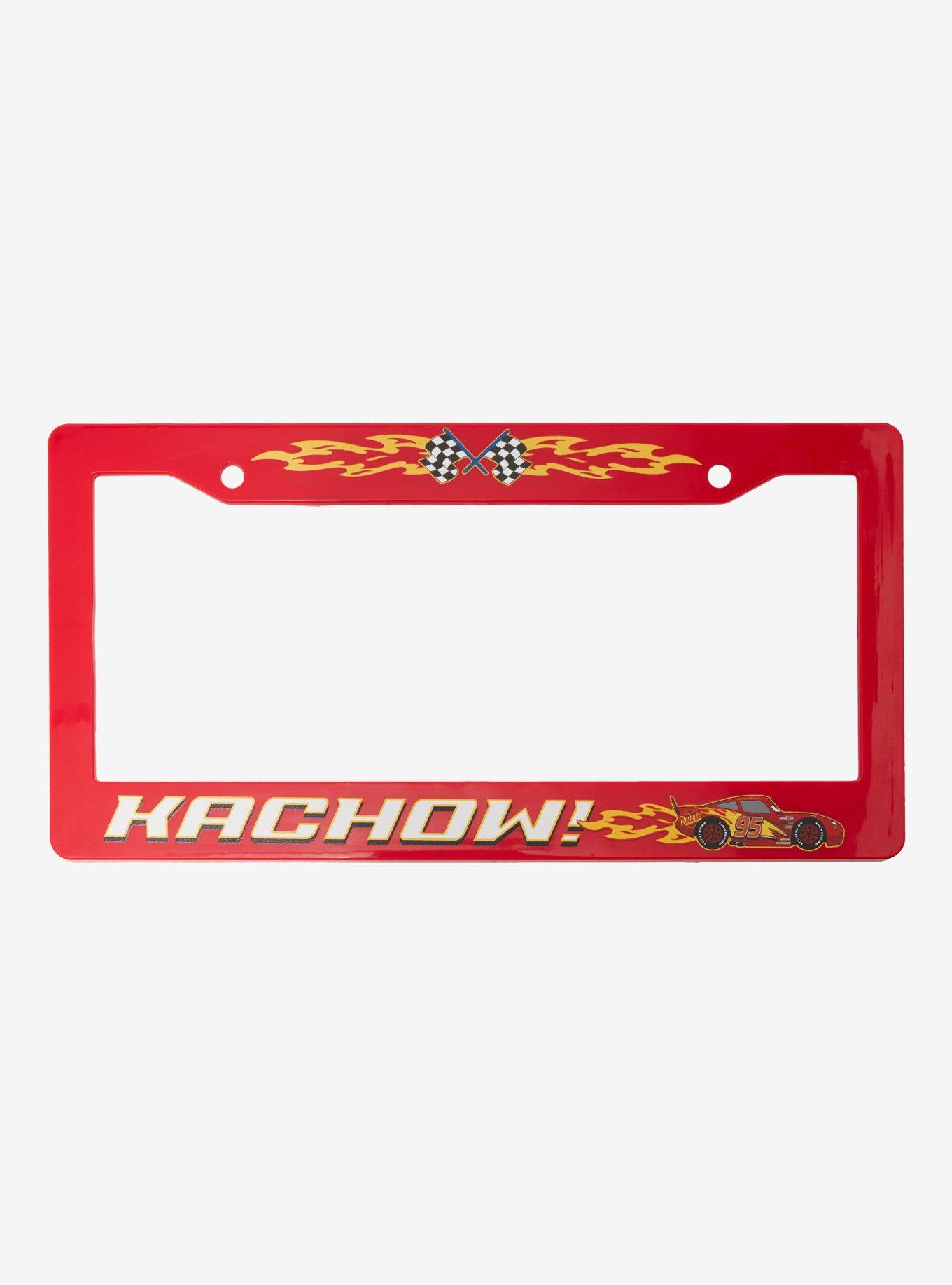 Disney Pixar Cars Lightning McQueen License Plate Frame - BoxLunch Exclusive, , hi-res