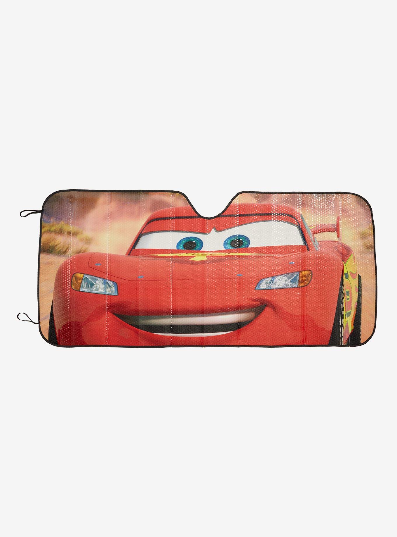 Disney Pixar Cars Lightning McQueen Driving Sunshade — BoxLunch Exclusive, , hi-res