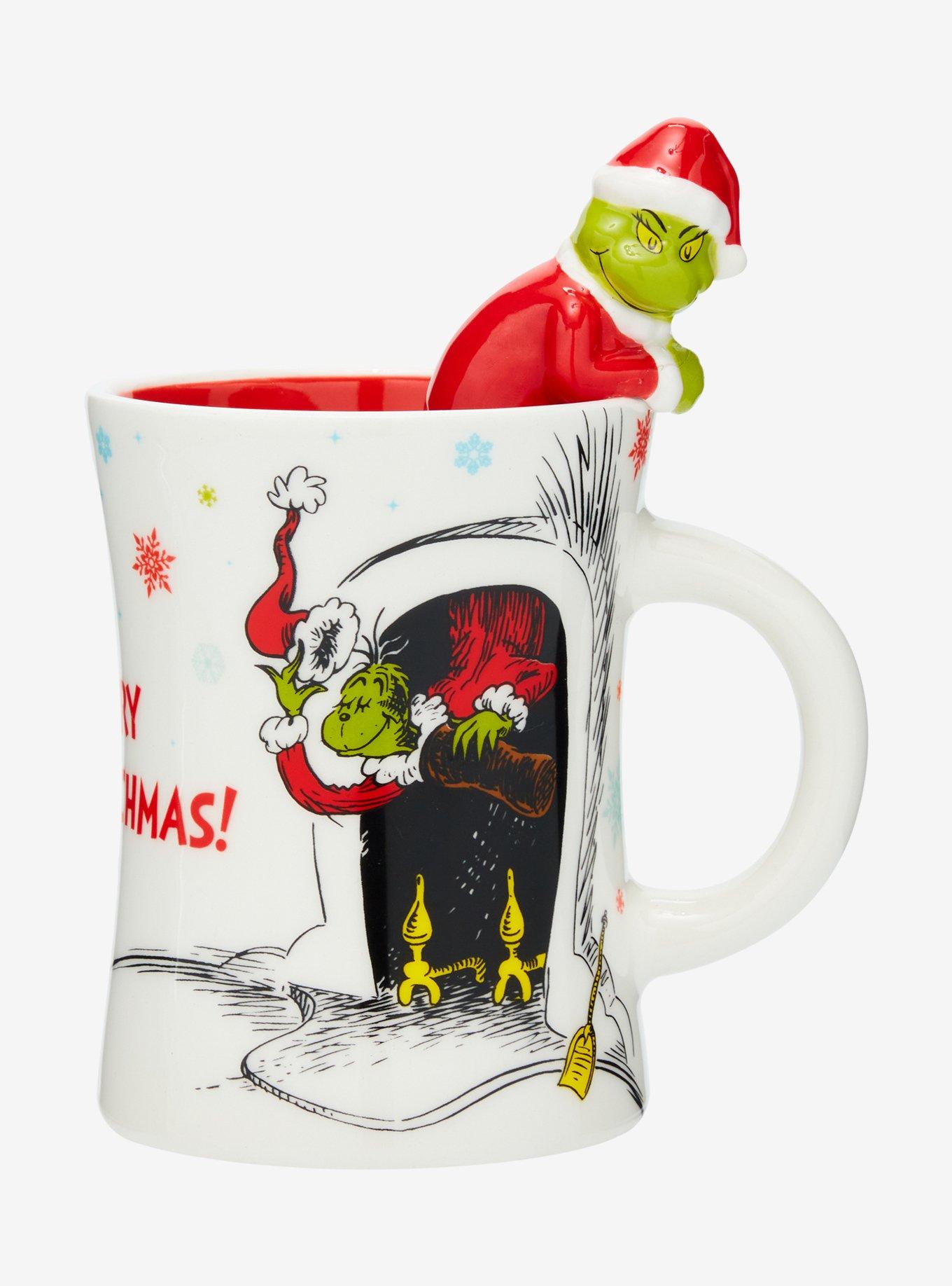 How the Grinch Stole Christmas Merry Grinchmas Critter Mug, , hi-res