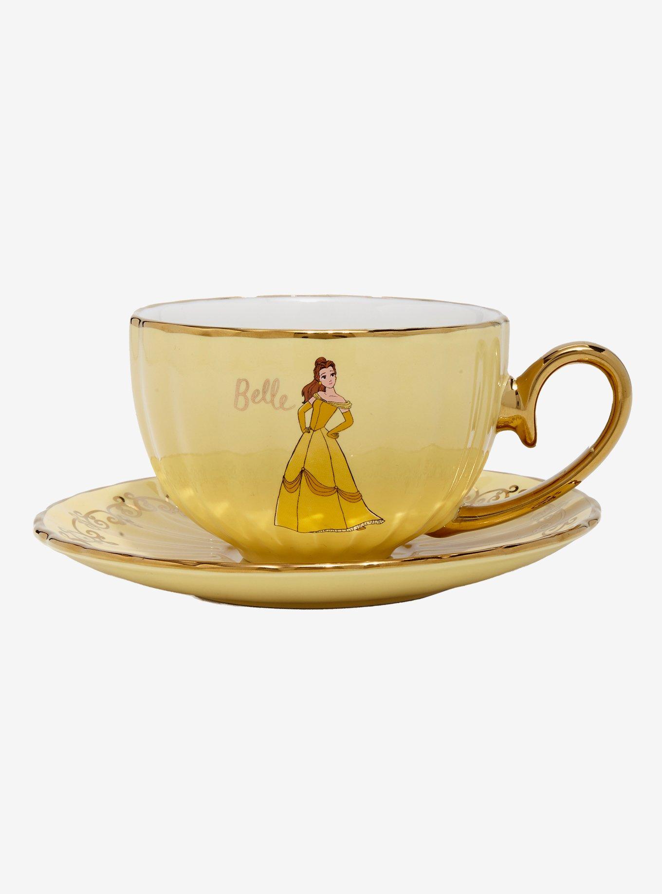 Disney Beauty and the Beast Belle Tea Cup and Saucer, , hi-res