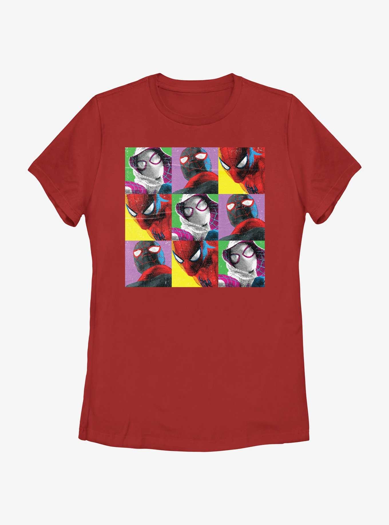 Marvel Spider-Man Spiders Mosaic Womens T-Shirt, , hi-res