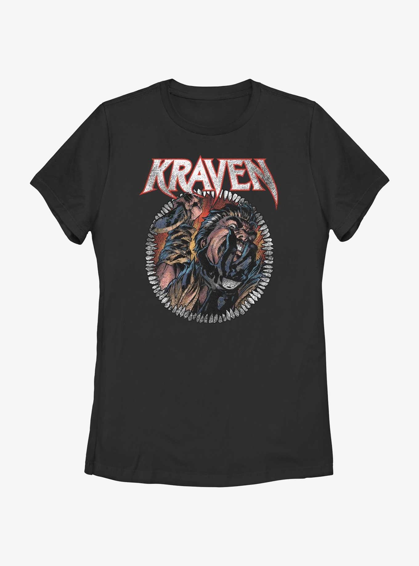 Marvel Kraven the Hunter Captured Prey Womens T-Shirt, BLACK, hi-res