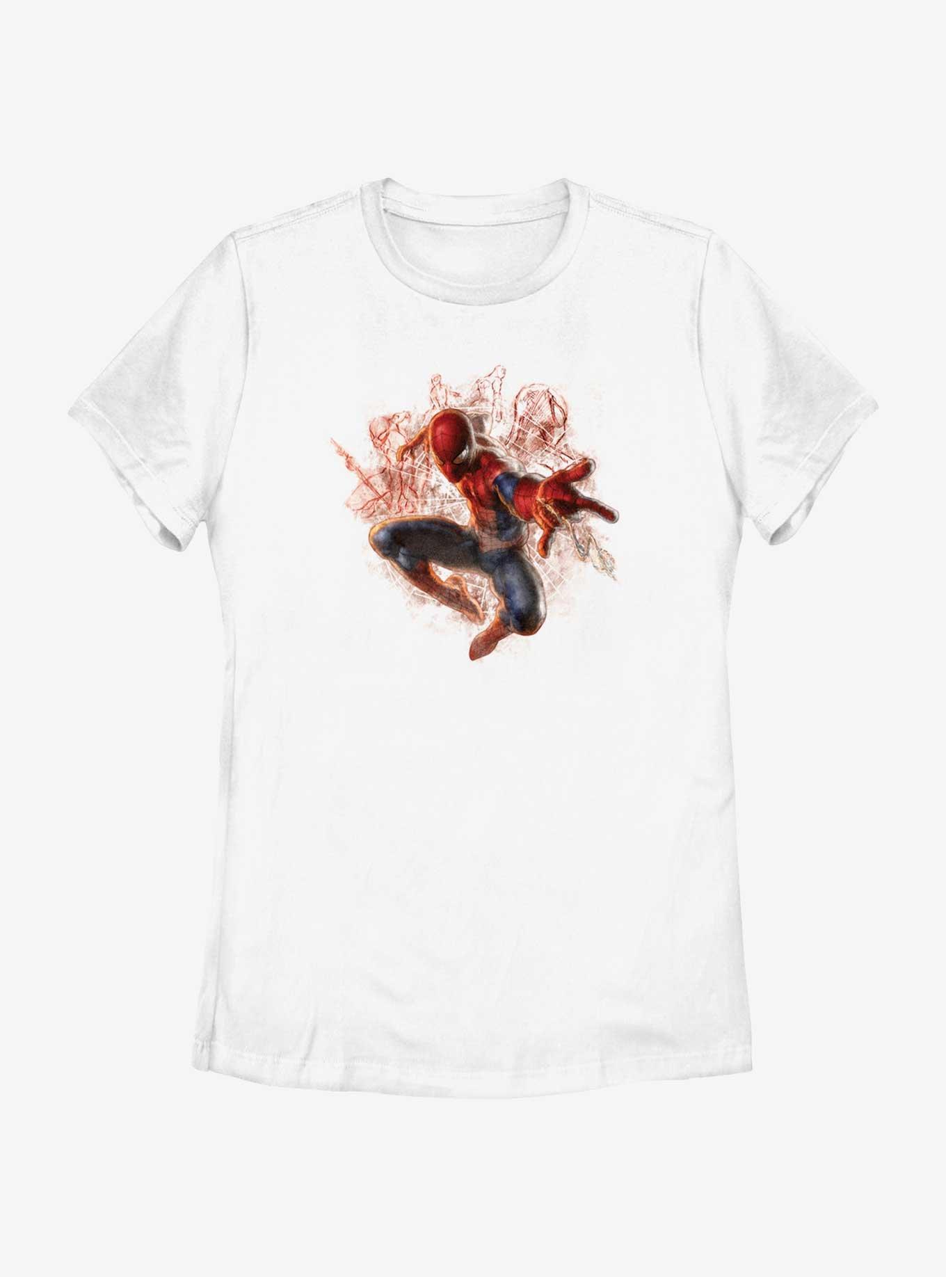 Marvel Spider-Man Hero Poses Womens T-Shirt, , hi-res