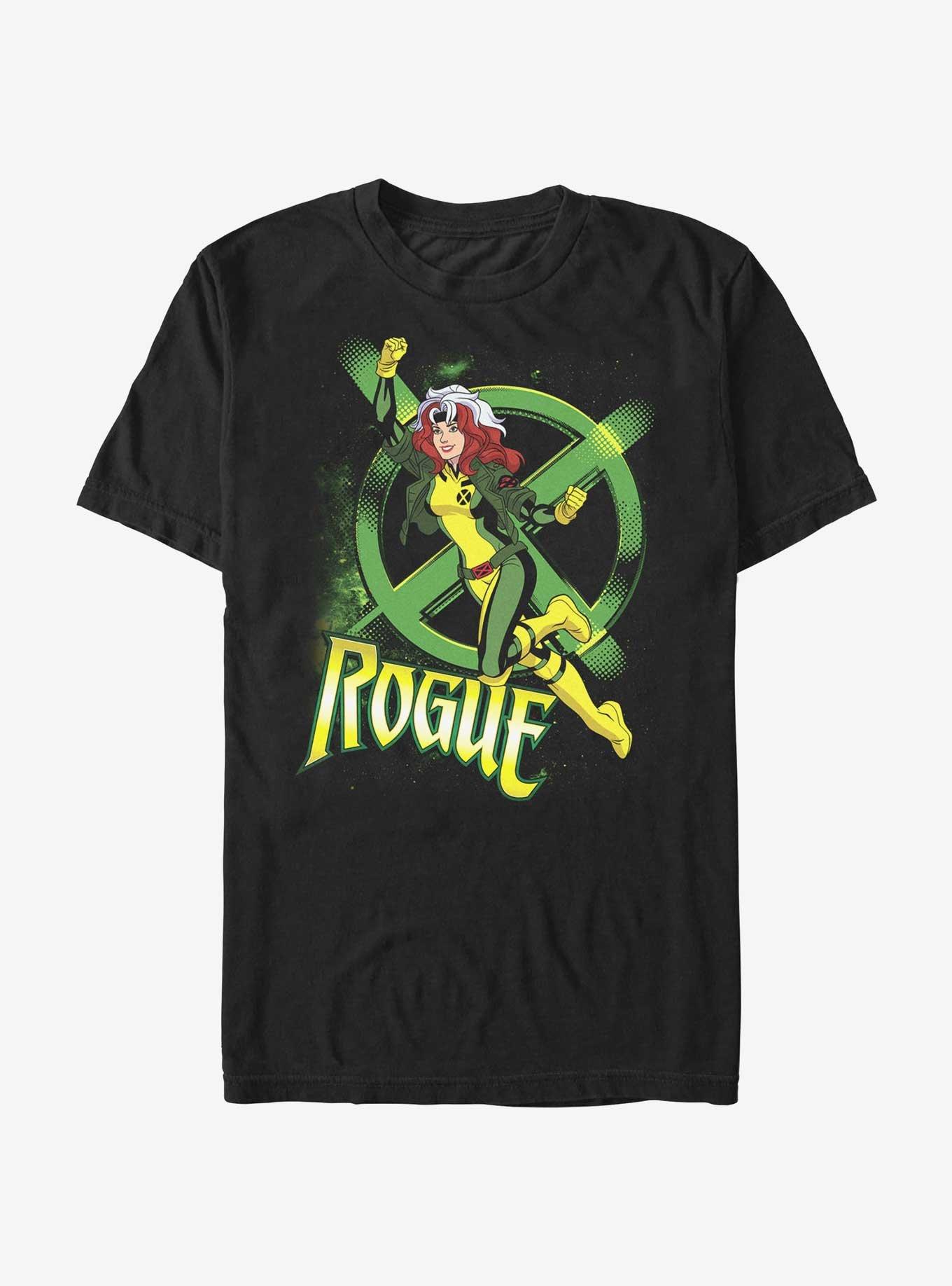 Marvel X-Men Rogue Enhanced Powers T-Shirt, BLACK, hi-res