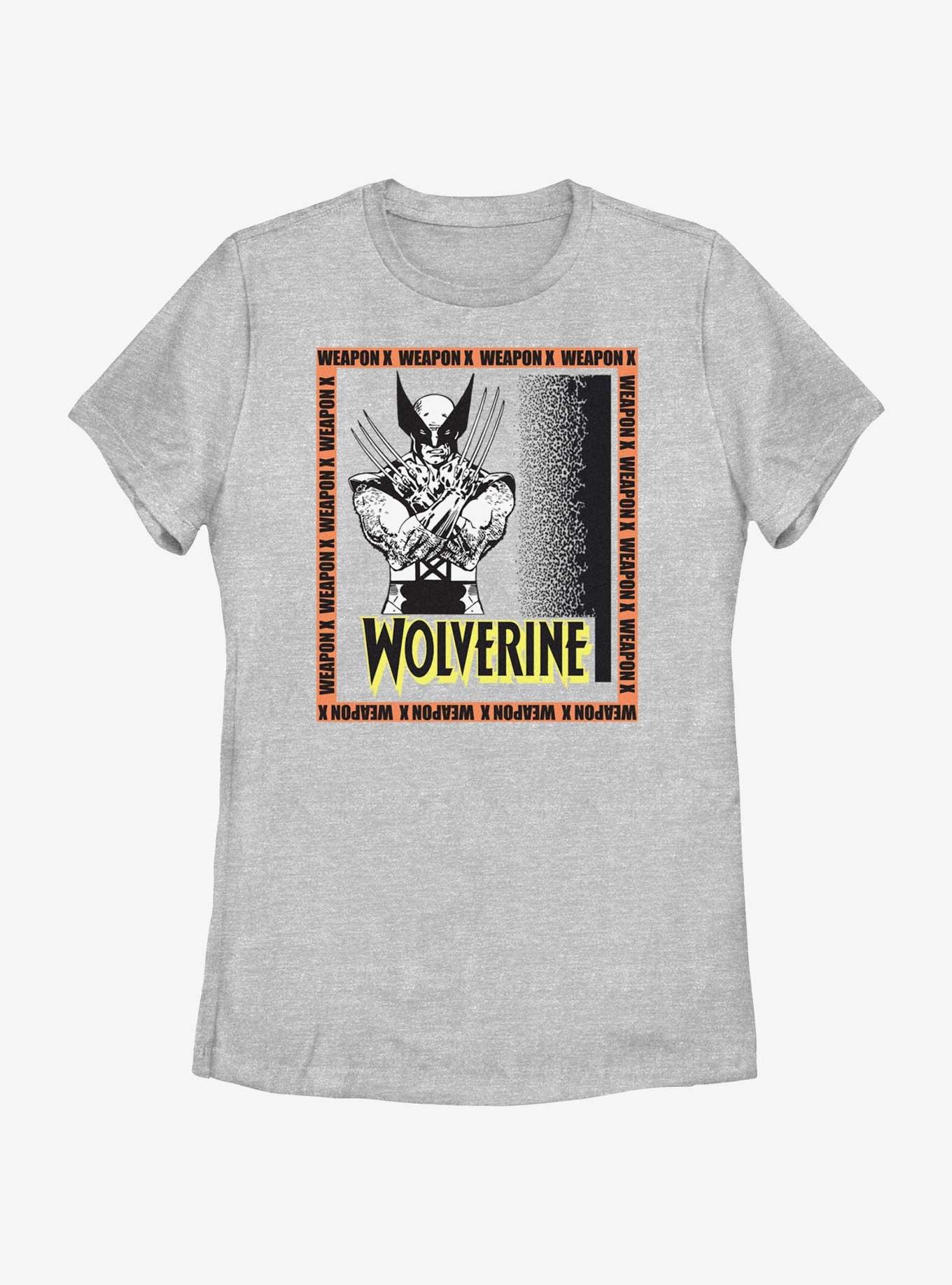 Marvel X-Men Wolverine X Weapon Womens T-Shirt