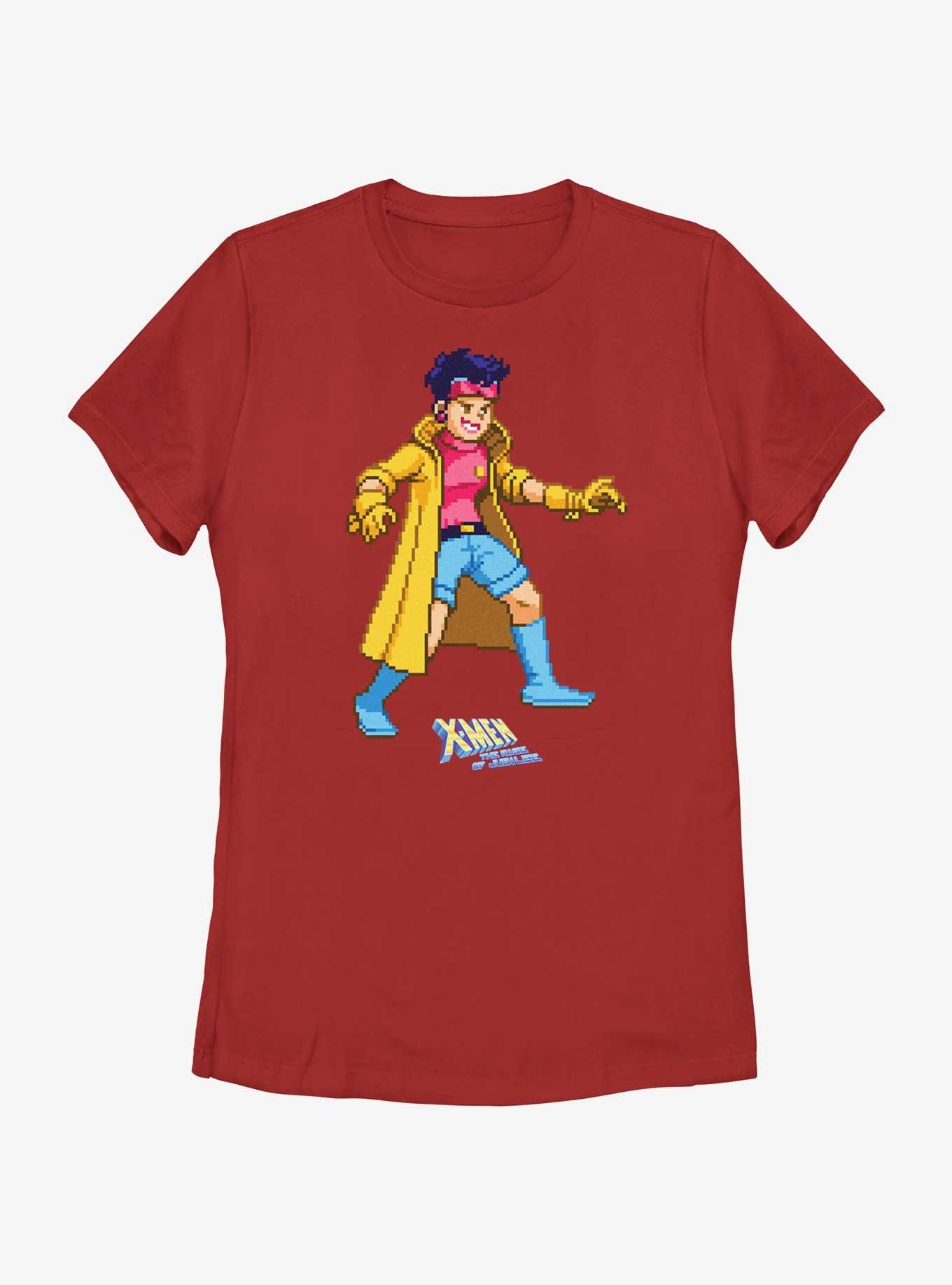 Marvel X-Men Jubilee Battle Stance Womens T-Shirt