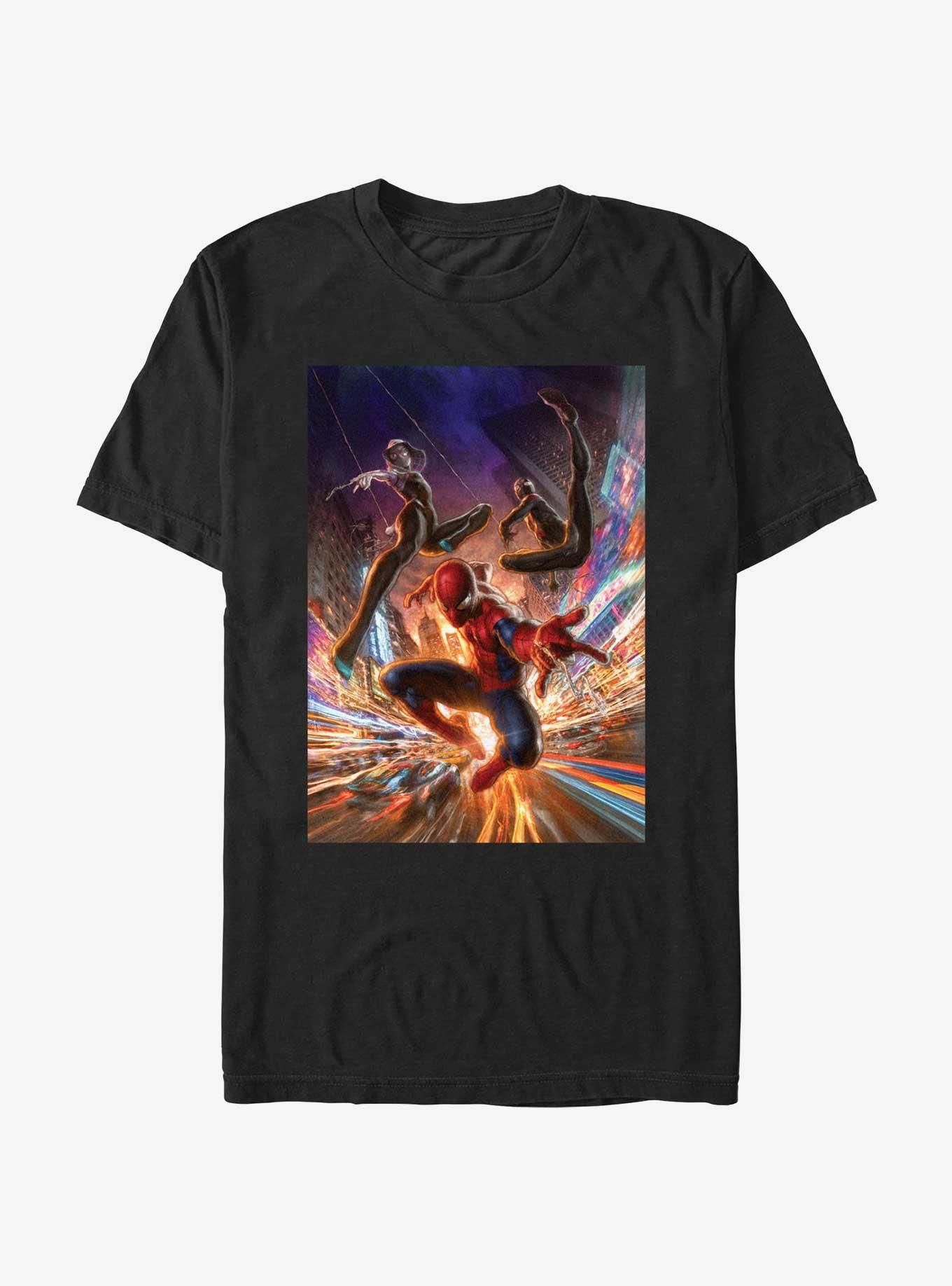 Marvel Spider-Man Spiders City T-Shirt