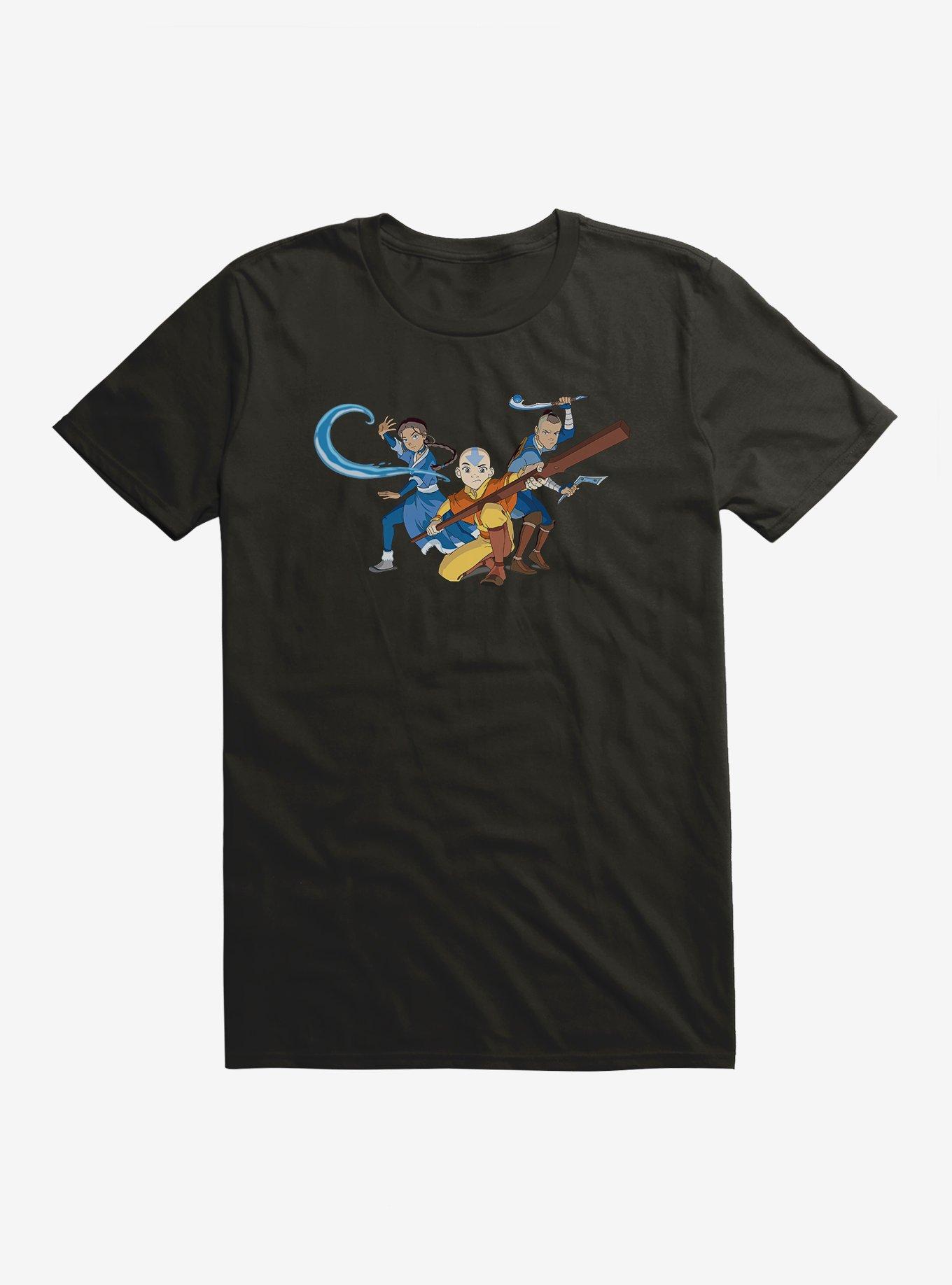 Avatar: The Last Airbender Attack T-Shirt, BLACK, hi-res