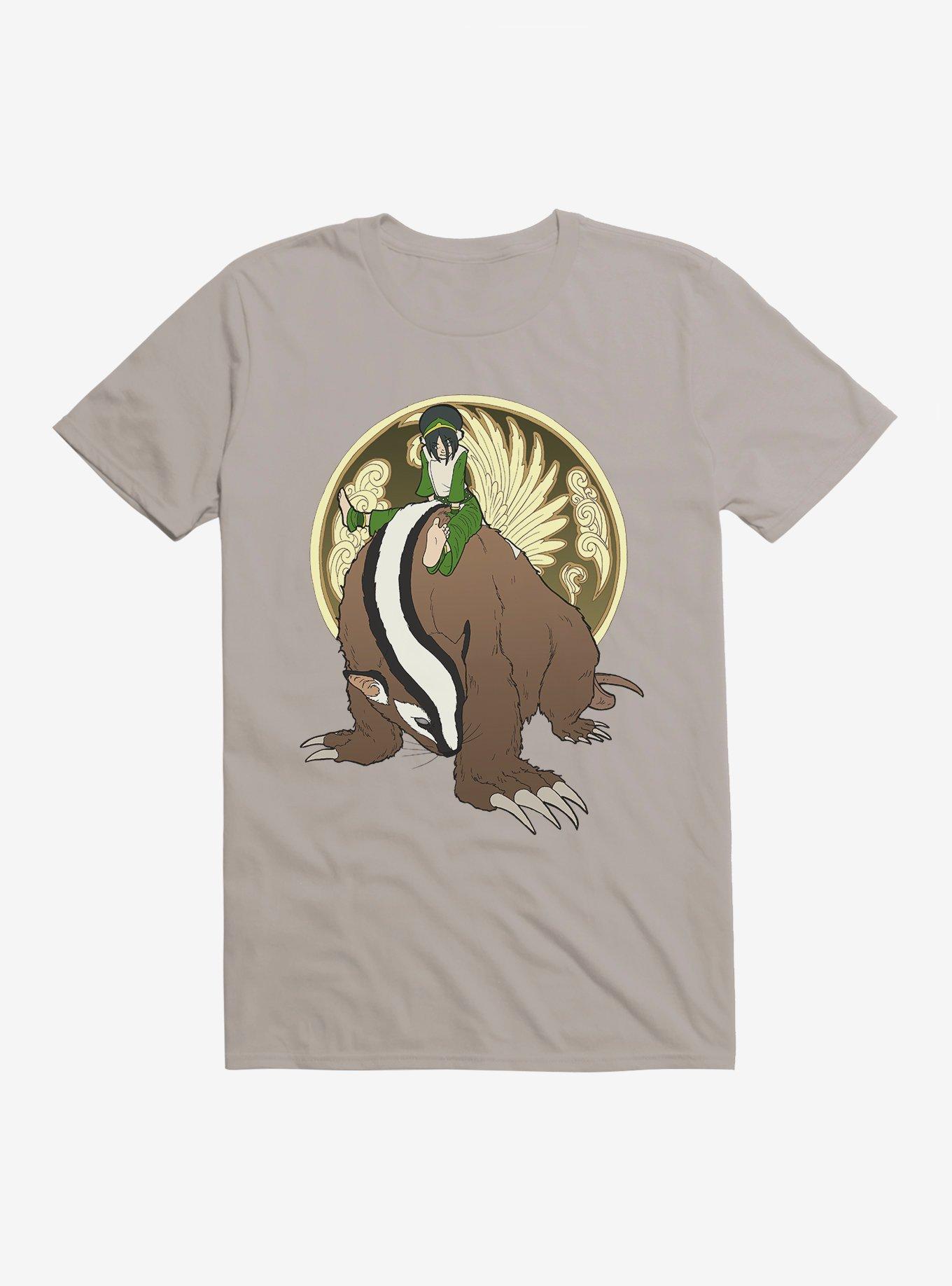 Avatar: The Last Airbender Toph And The Badgermole T-Shirt, , hi-res