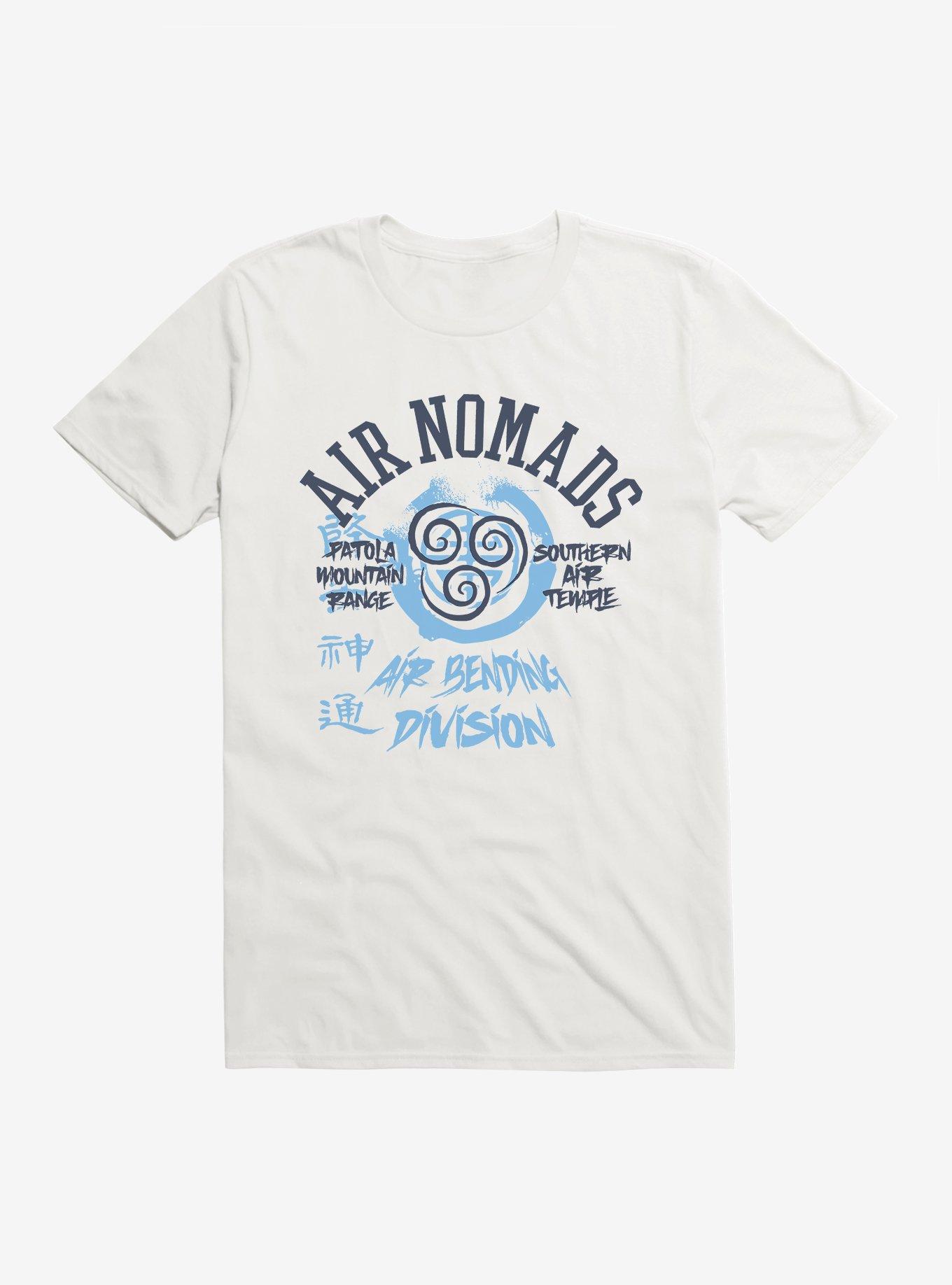 Avatar: The Last Airbender Air Nomads Air Benders T-Shirt, WHITE, hi-res