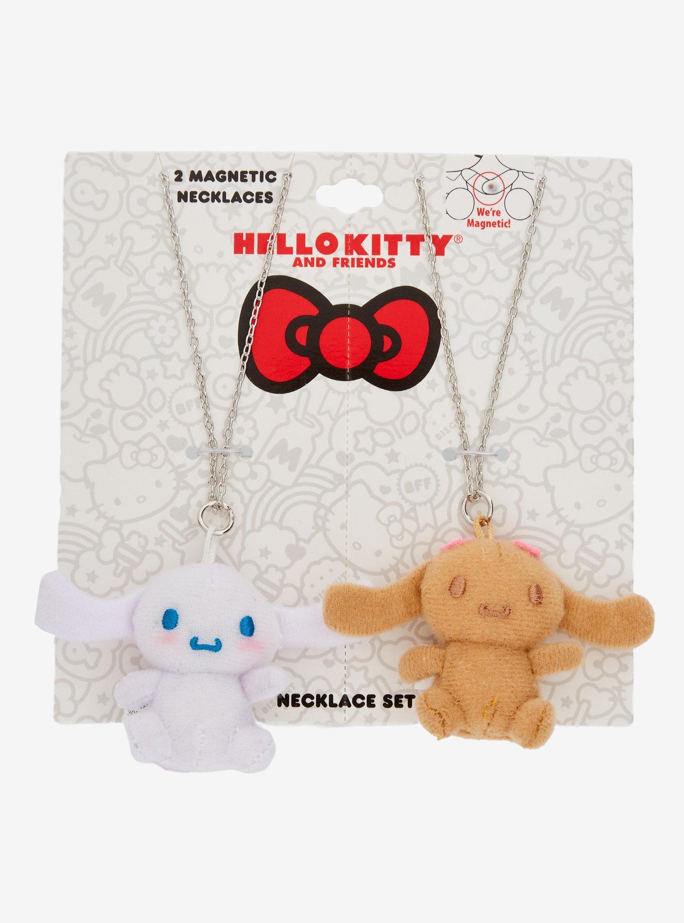 Cinnamoroll & Mocha Plush Best Friend Necklace Set, , hi-res