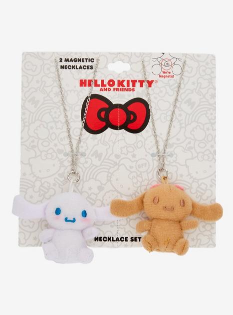 Cinnamoroll & Mocha Plush Best Friend Necklace Set | Hot Topic