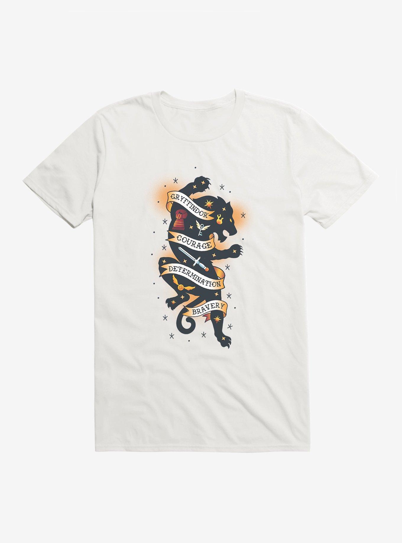 Harry Potter Gryffindor Traits T-Shirt, WHITE, hi-res