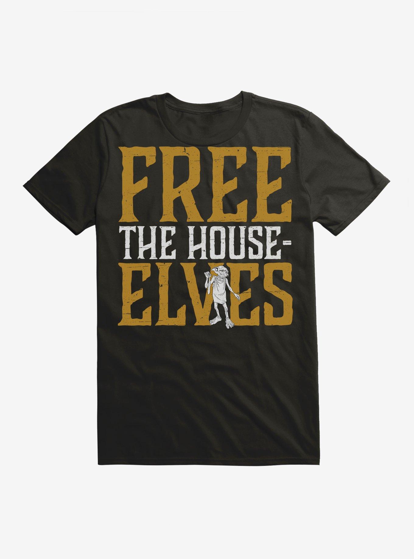 Harry Potter Free The House Elves T-Shirt, BLACK, hi-res