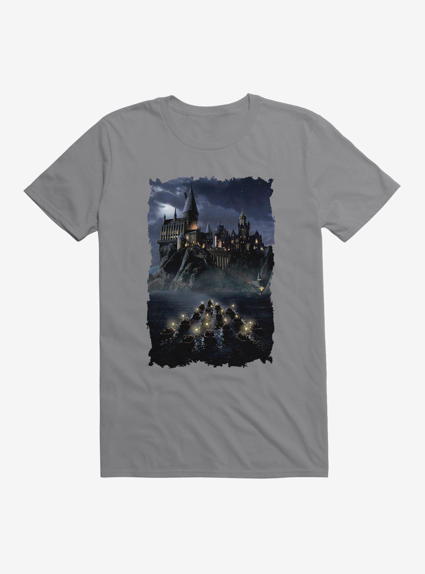 Harry Potter Boats To Hogwarts T-Shirt, STORM GREY, hi-res