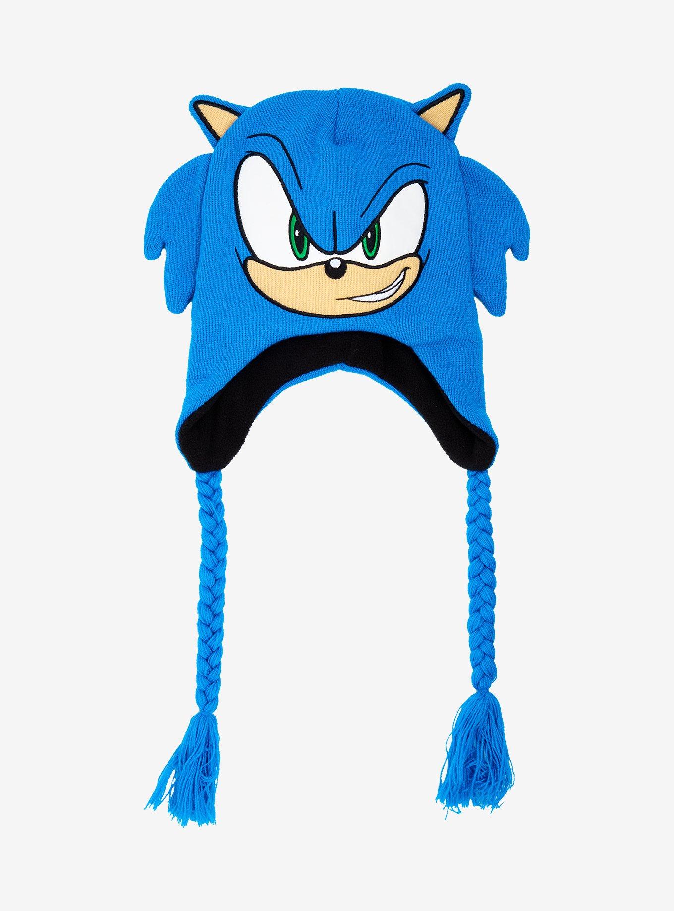 Sonic The Hedgehog Figural Tassel Beanie, , hi-res