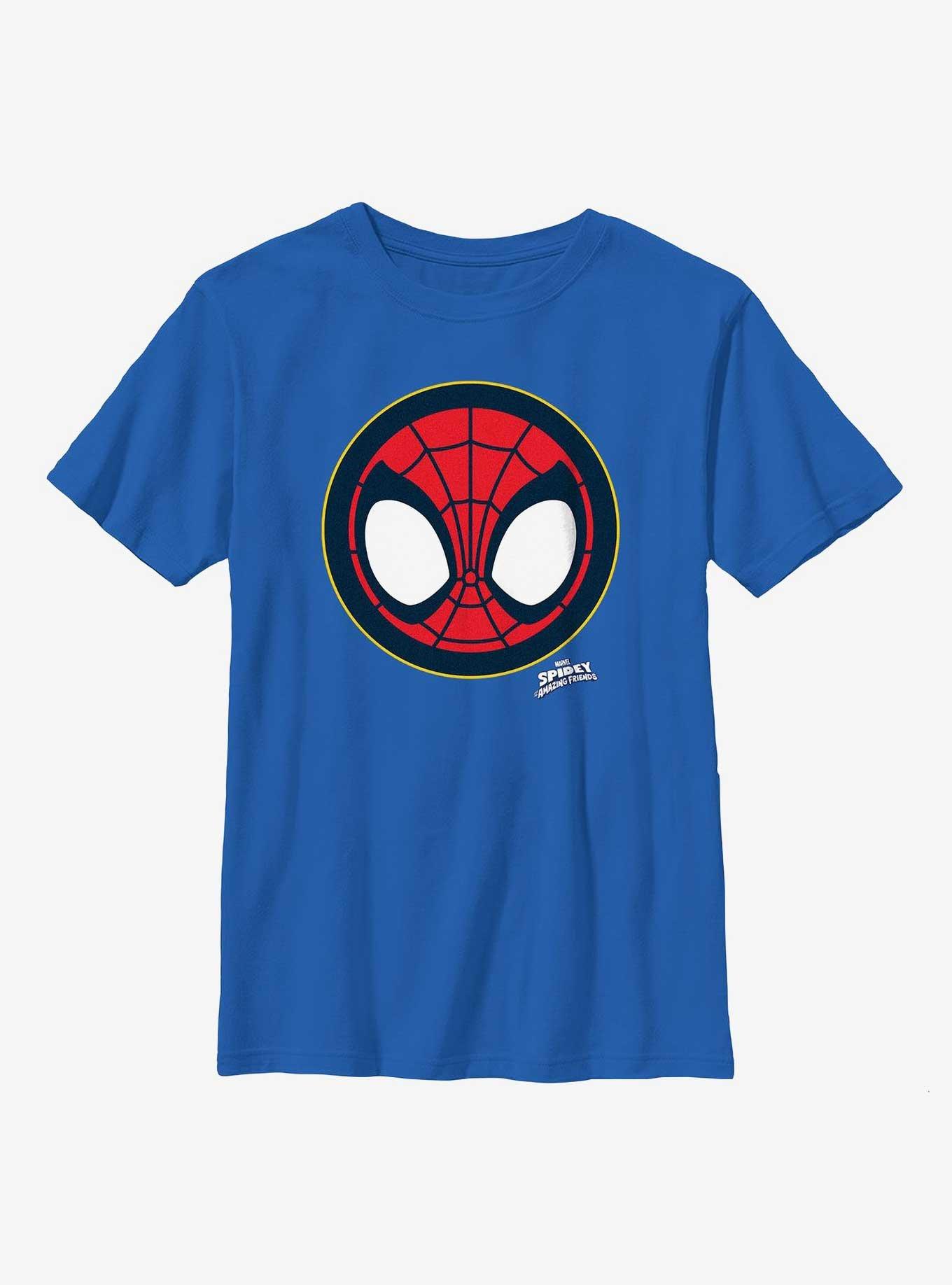 Marvel Spidey and His Amazing Friends Spidey Emblem Youth T-Shirt, , hi-res